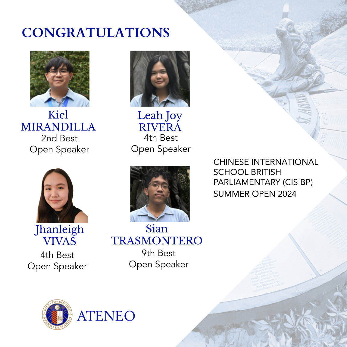 CIS BP Best Speakers 