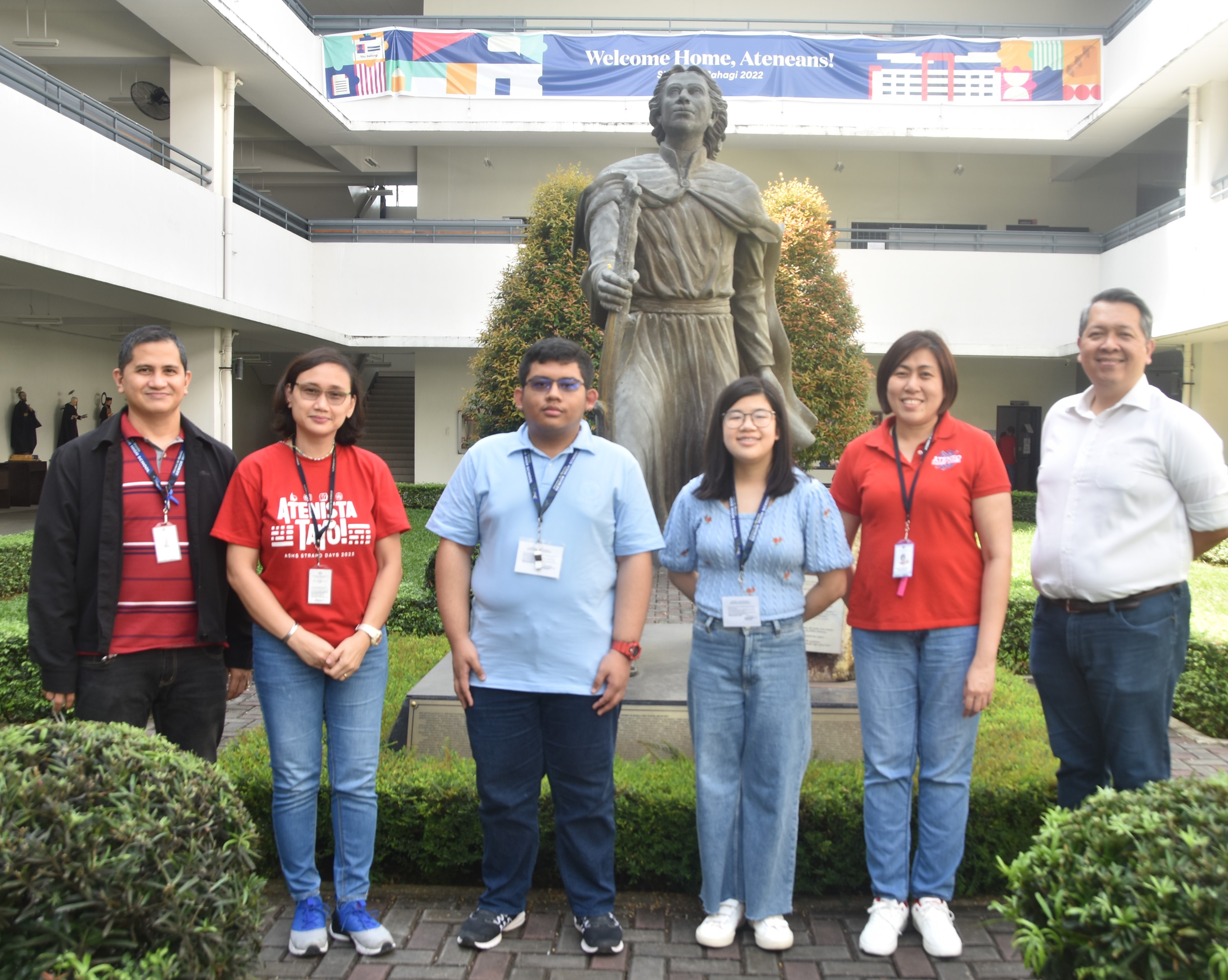 (L-R) Javy Fabello, Czel Lacson, Evgeny Cruz, Steffi Teh, Jennifer Concepcion, Noel Miranda 