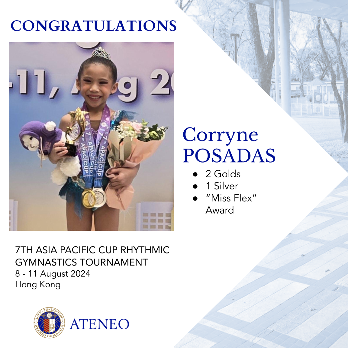 Corryne Posadas of AGS Grade 1 Malusog  