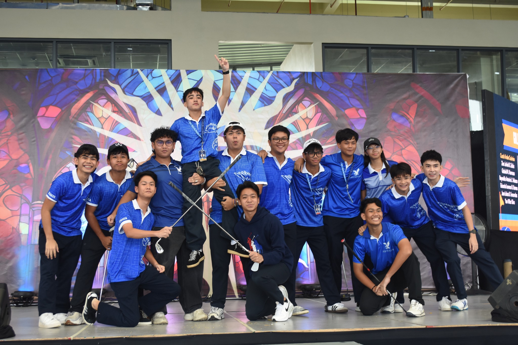 The ASHS golf varsity 