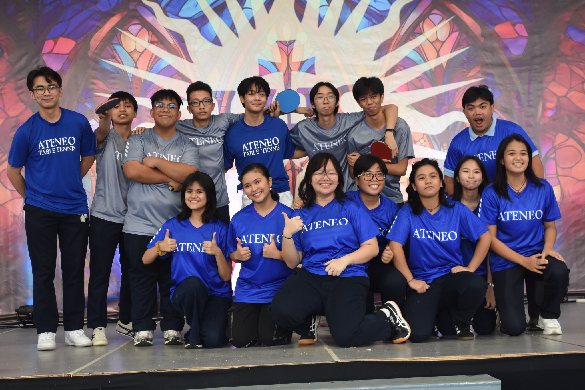 The ASHS table tennis varsity 