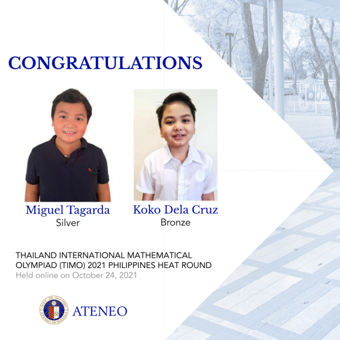 Miguel Tagarda (left) and Koko Dela Cruz 