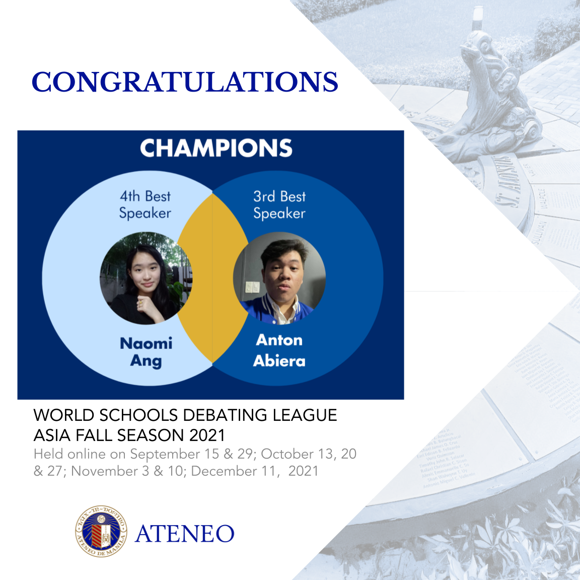 Naomi Ang & Anton Abiera