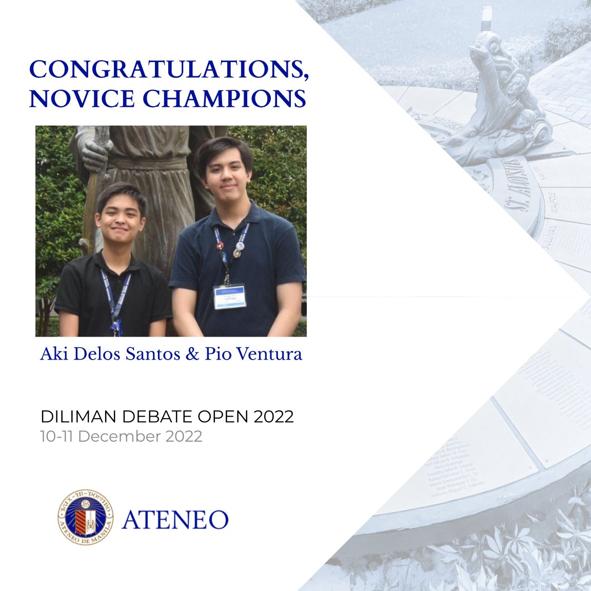 Aki Delos Santos & Pio Ventura 