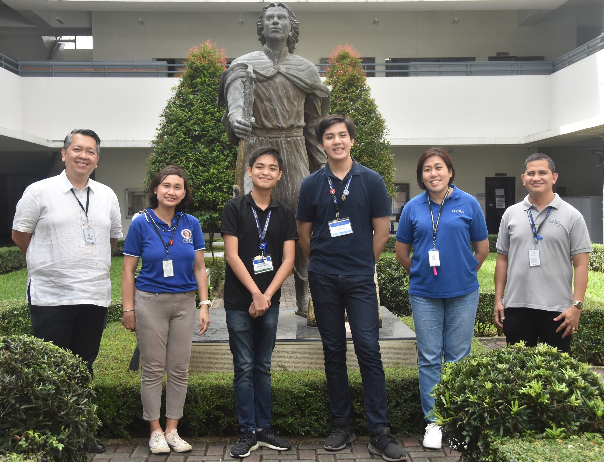 (L-R) Noel Miranda, Czel Lacson, Aki Delos Santos, Pio Ventura, Jen Concepcion, Javy Fabello
