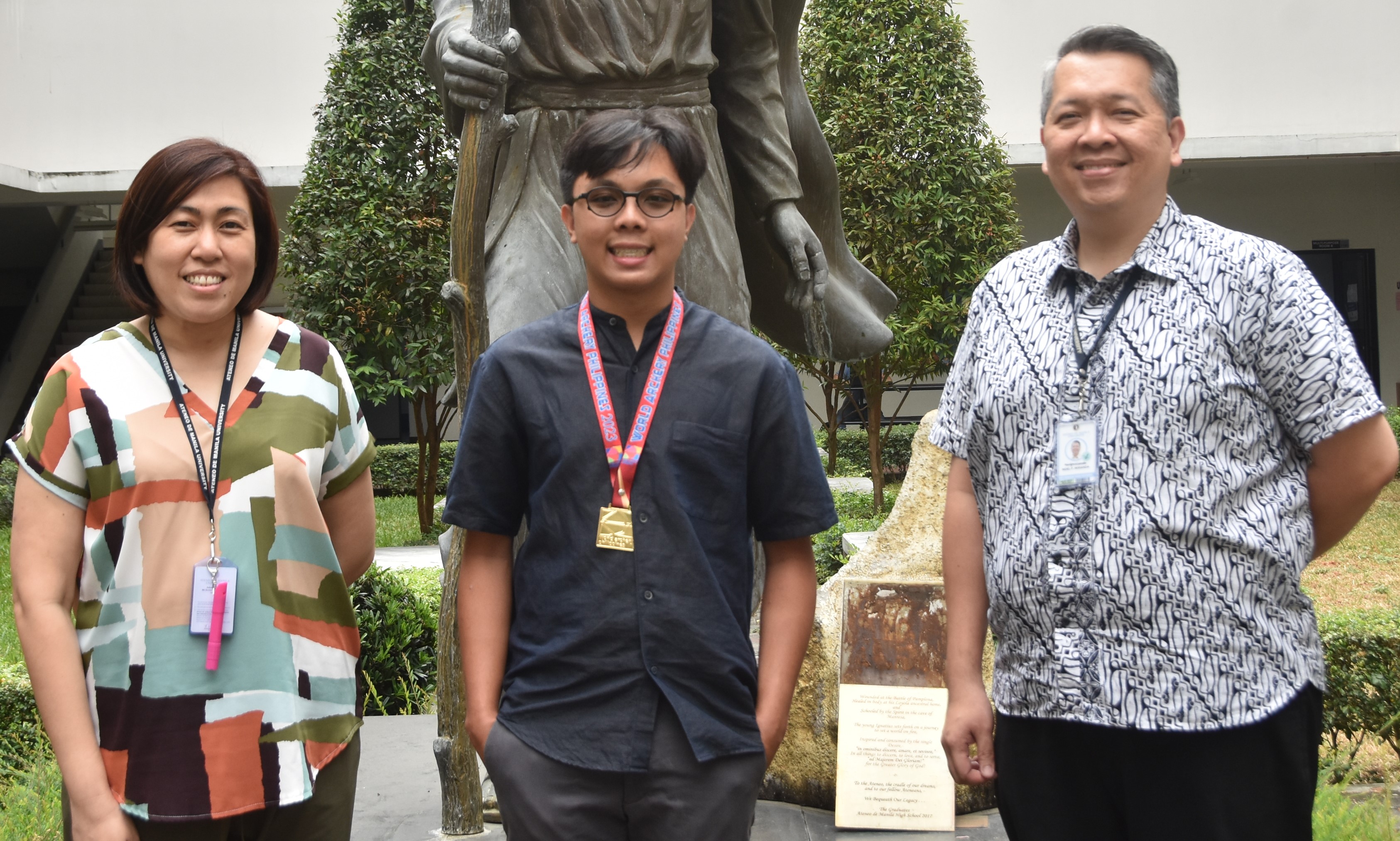 (L-R) Jen Concepcion, Ckheil Enecio, Noel Miranda