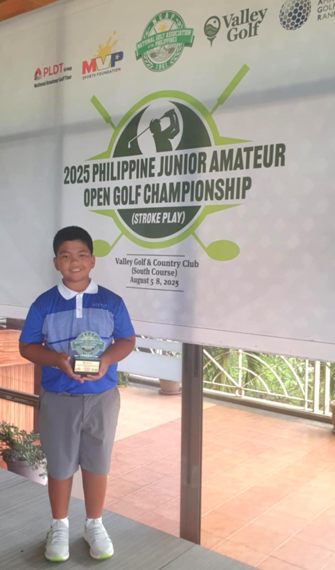 Luis Espinosa, Boys' 10-12 2nd Runner-up