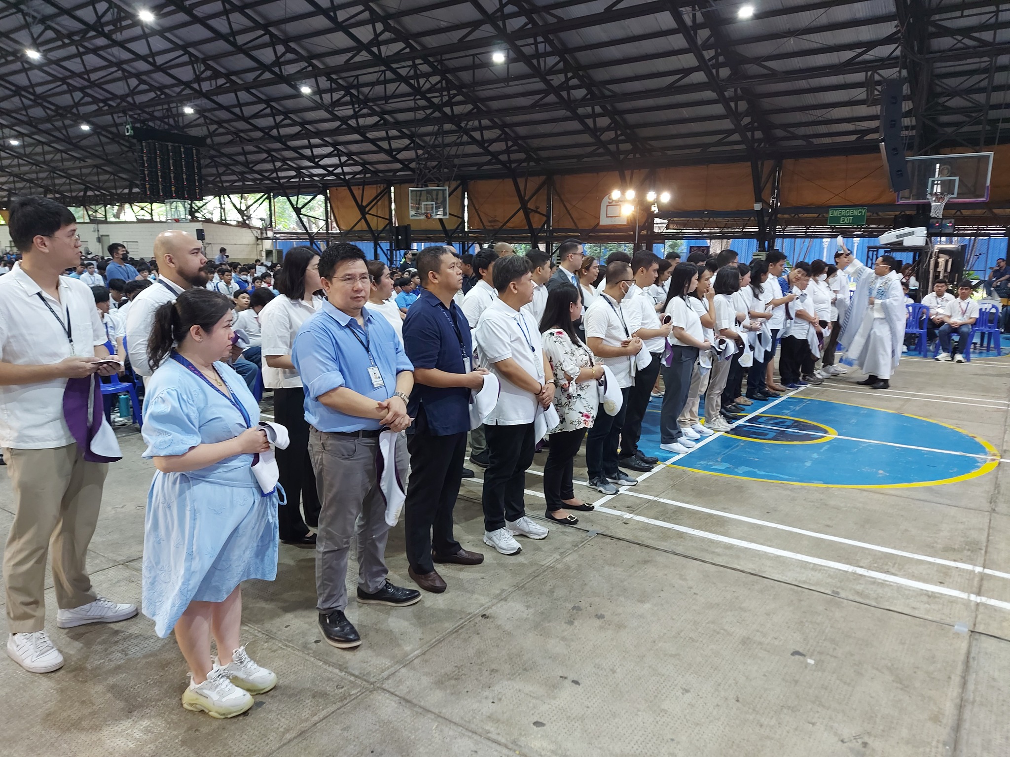 The Mass also had the Rite of Commissioning for Lay Ministers of Communion 