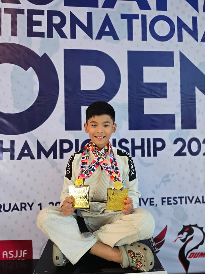 Two gold medals at the ASEAN International Open
