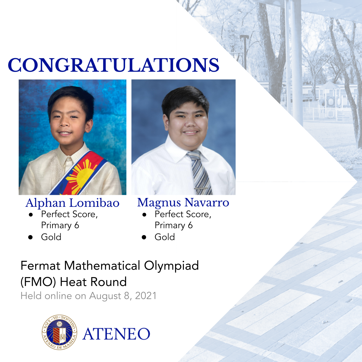 Alphan Lomibao, Magnus Navarro  