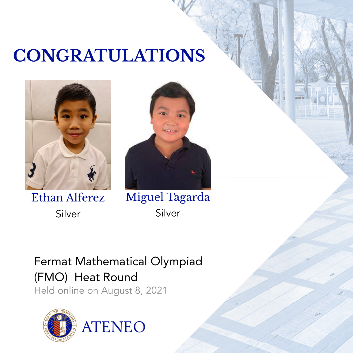 Ethan Alferez, Miguel Tagarda 