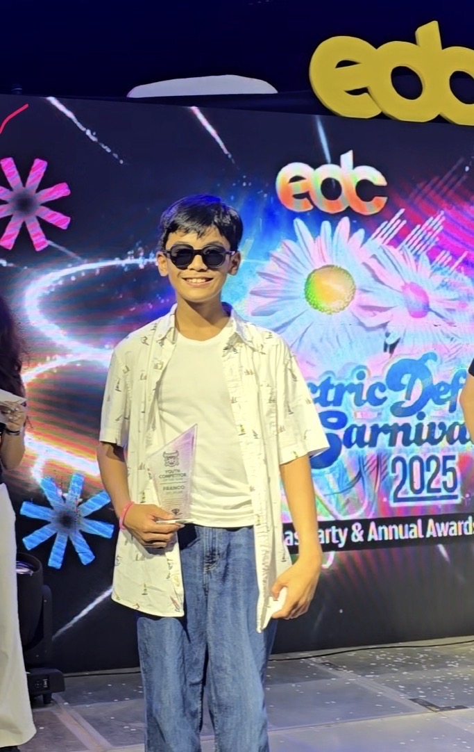 Franco Del Pilar is 2025 Youth Competitor of the Year 