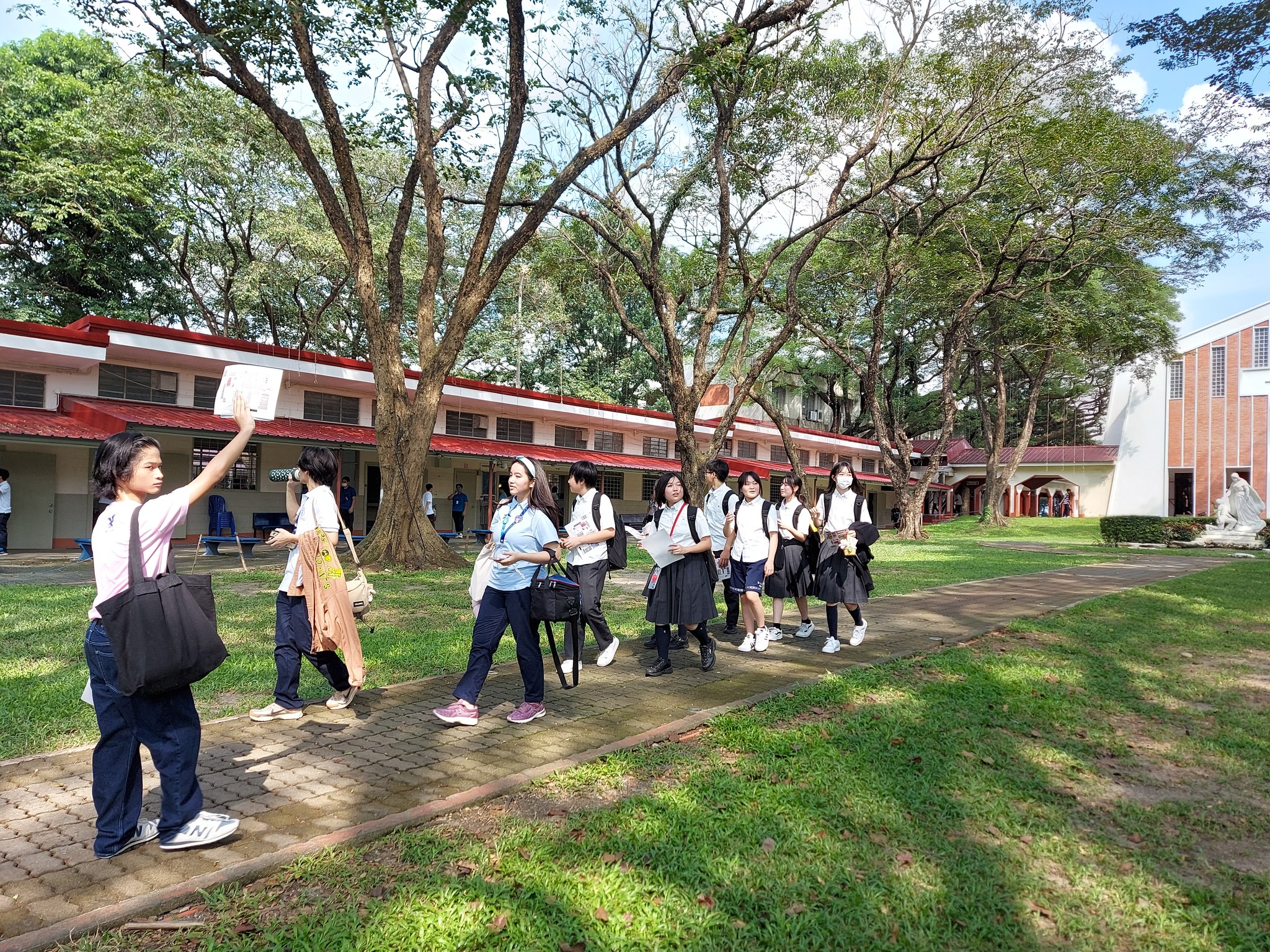 Touring the AJHS campus 