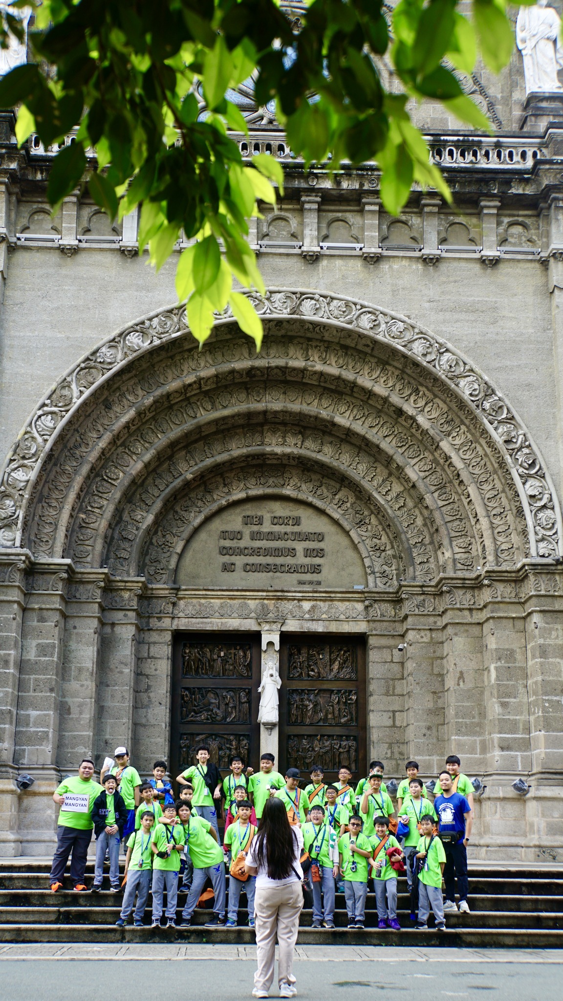 Manila Cathedral entrance 