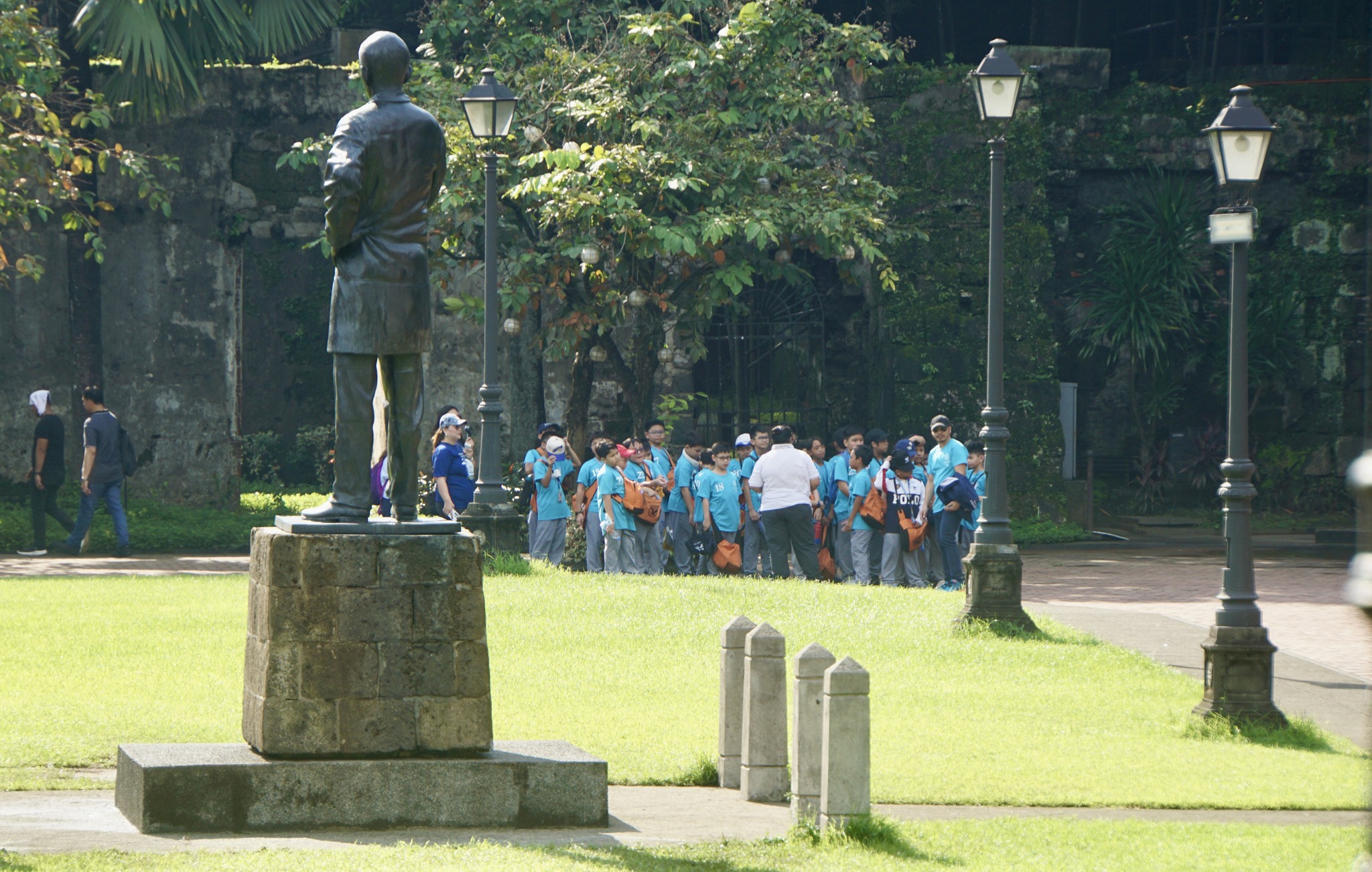 Fort Santiago gardens 