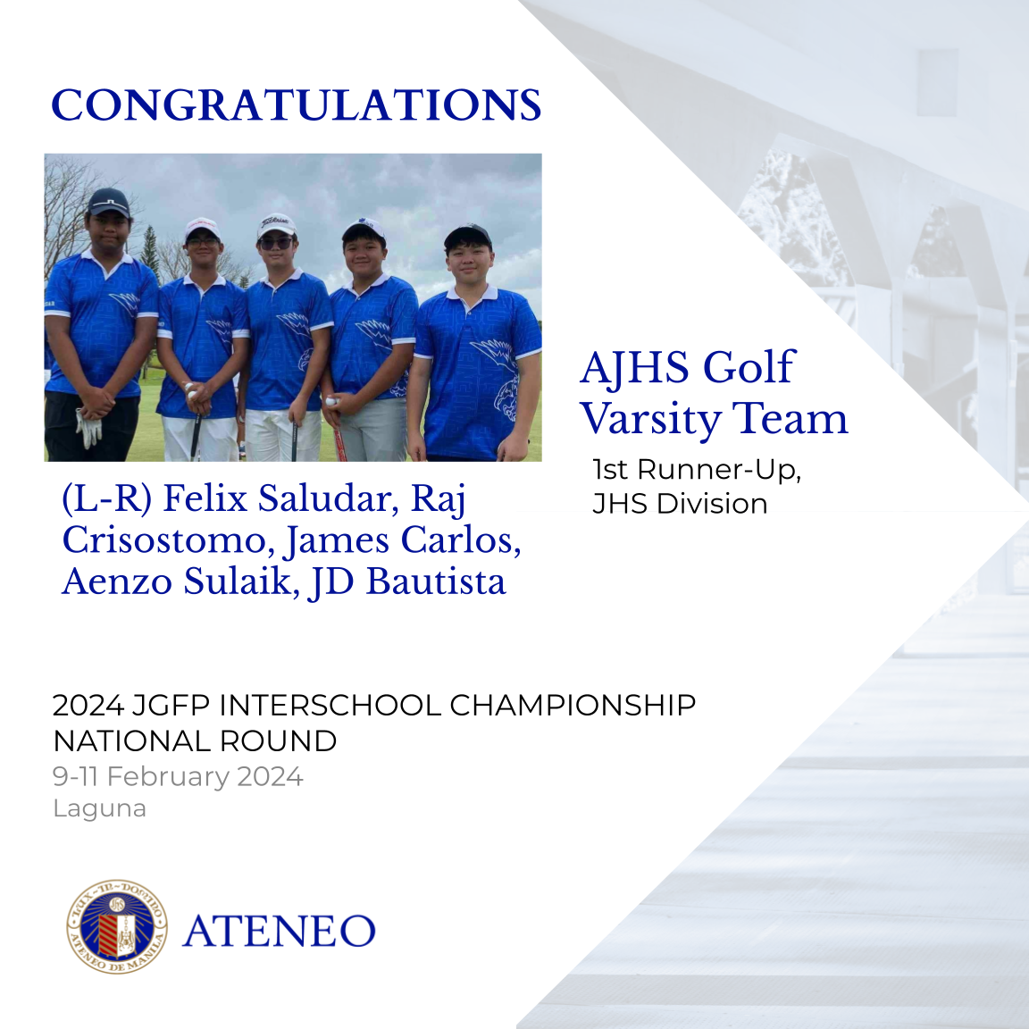 AJHS places 2nd in JGFP nationals