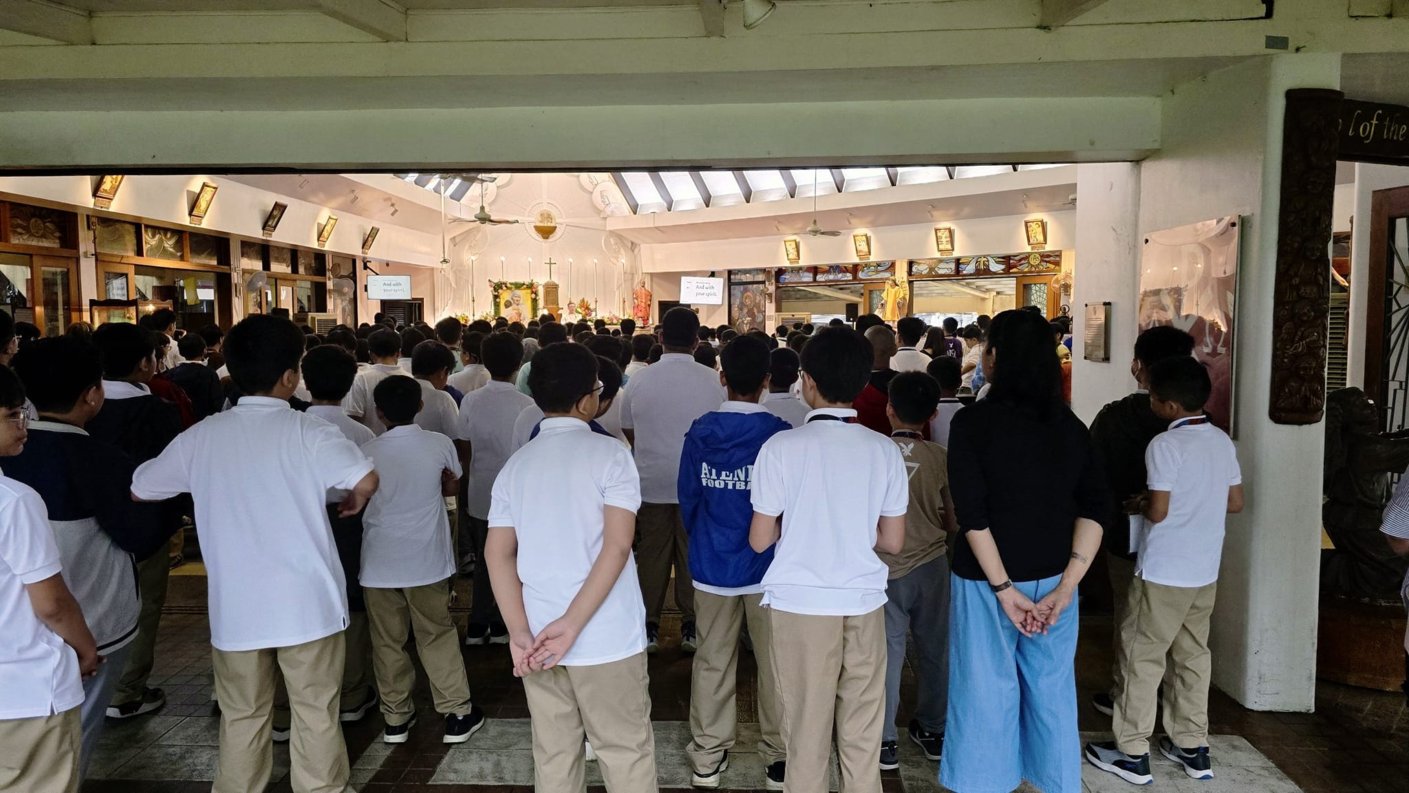 5 Sept 2024 Morning mass in AGS Chapel 