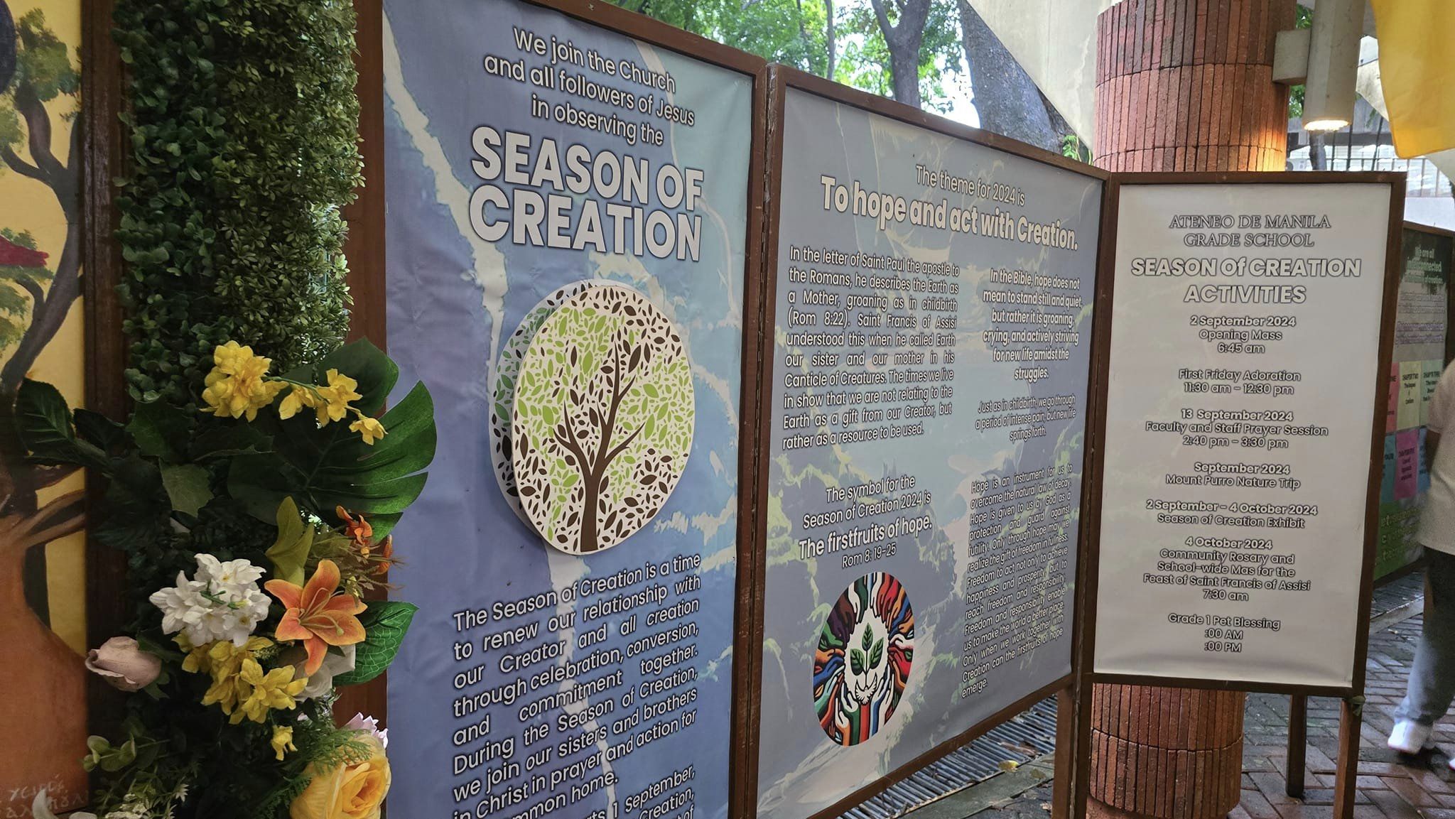 Laudato Si' exhibit 