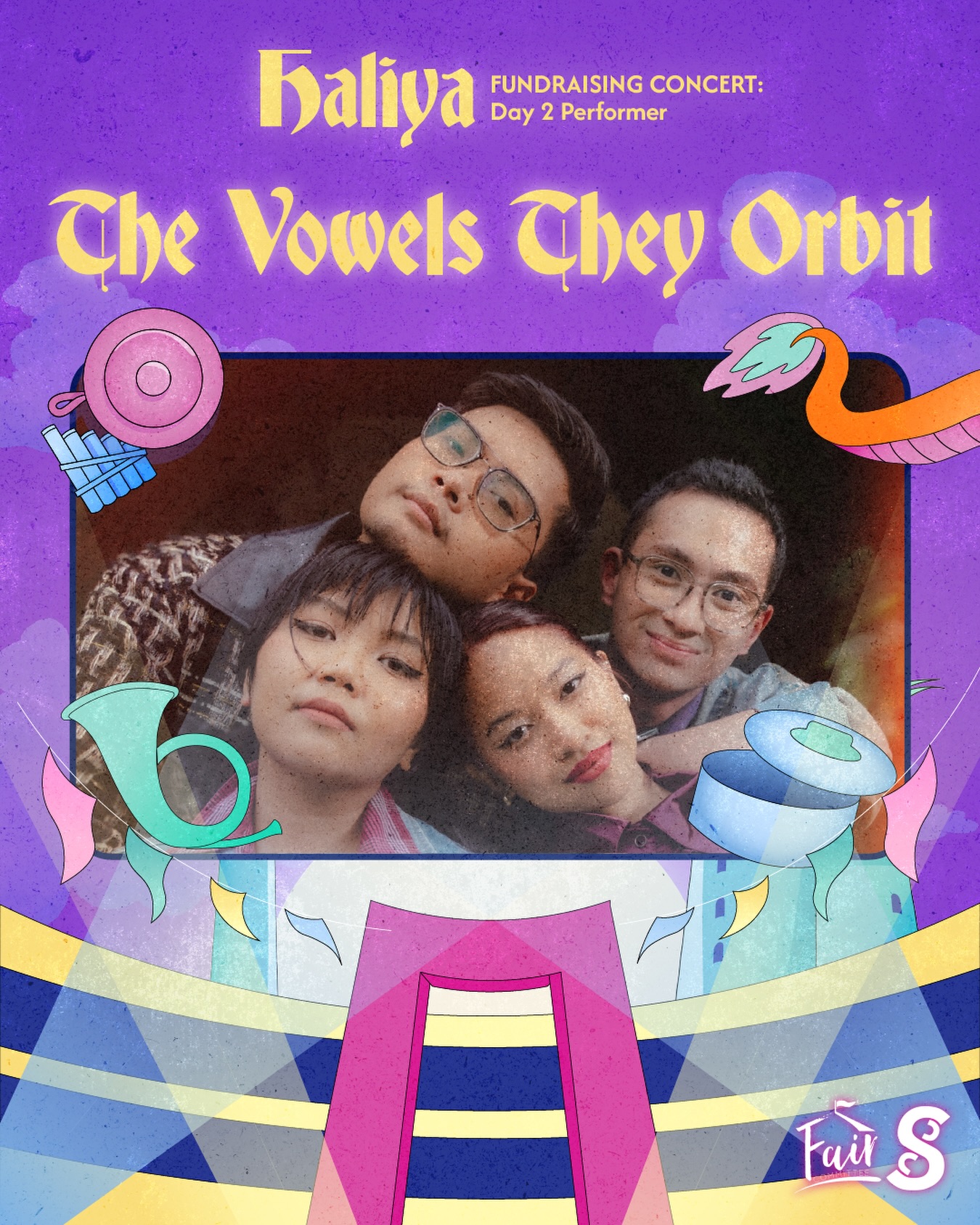 the vowels they orbit