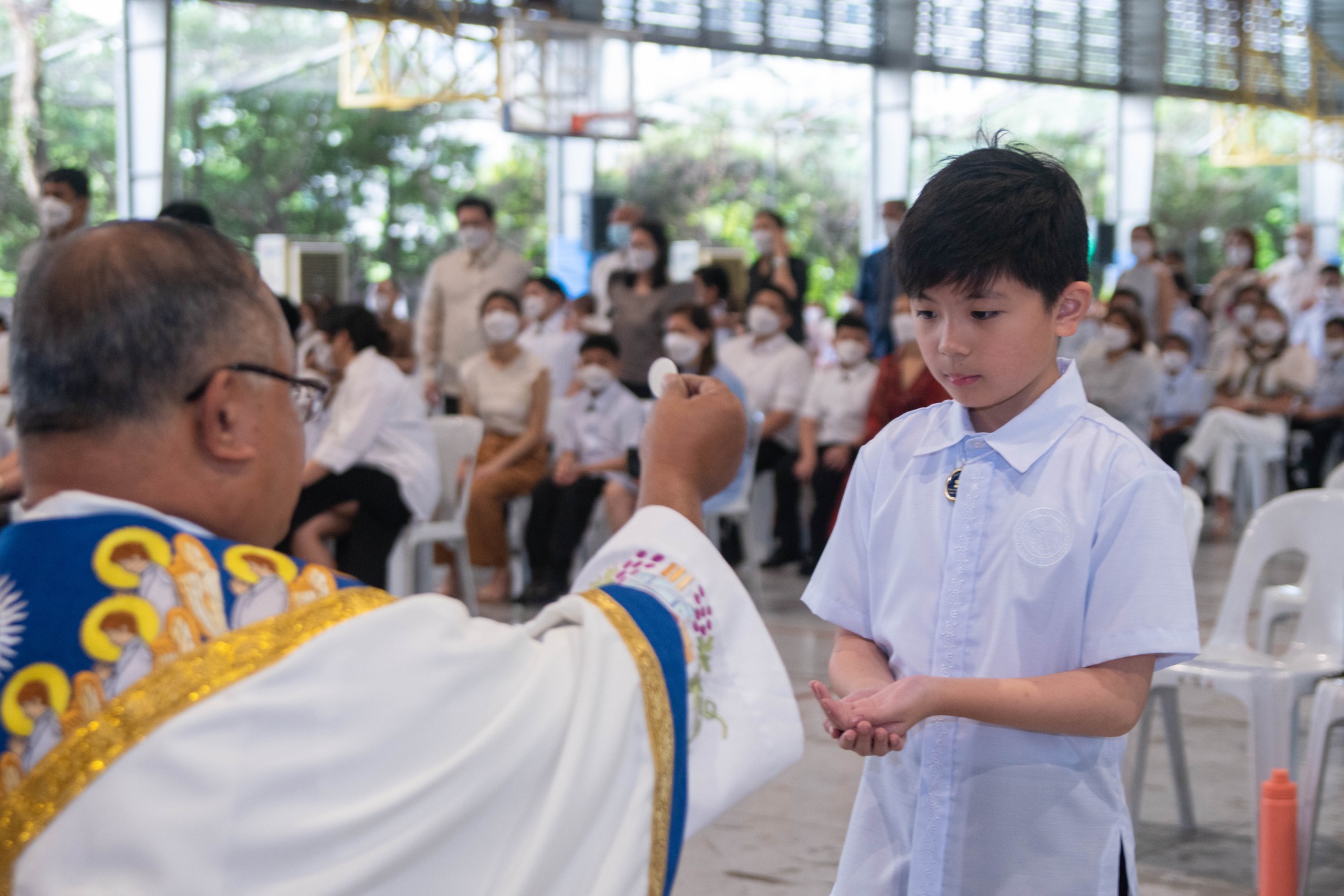 First Holy Communion in the morning of November 12, 2022 