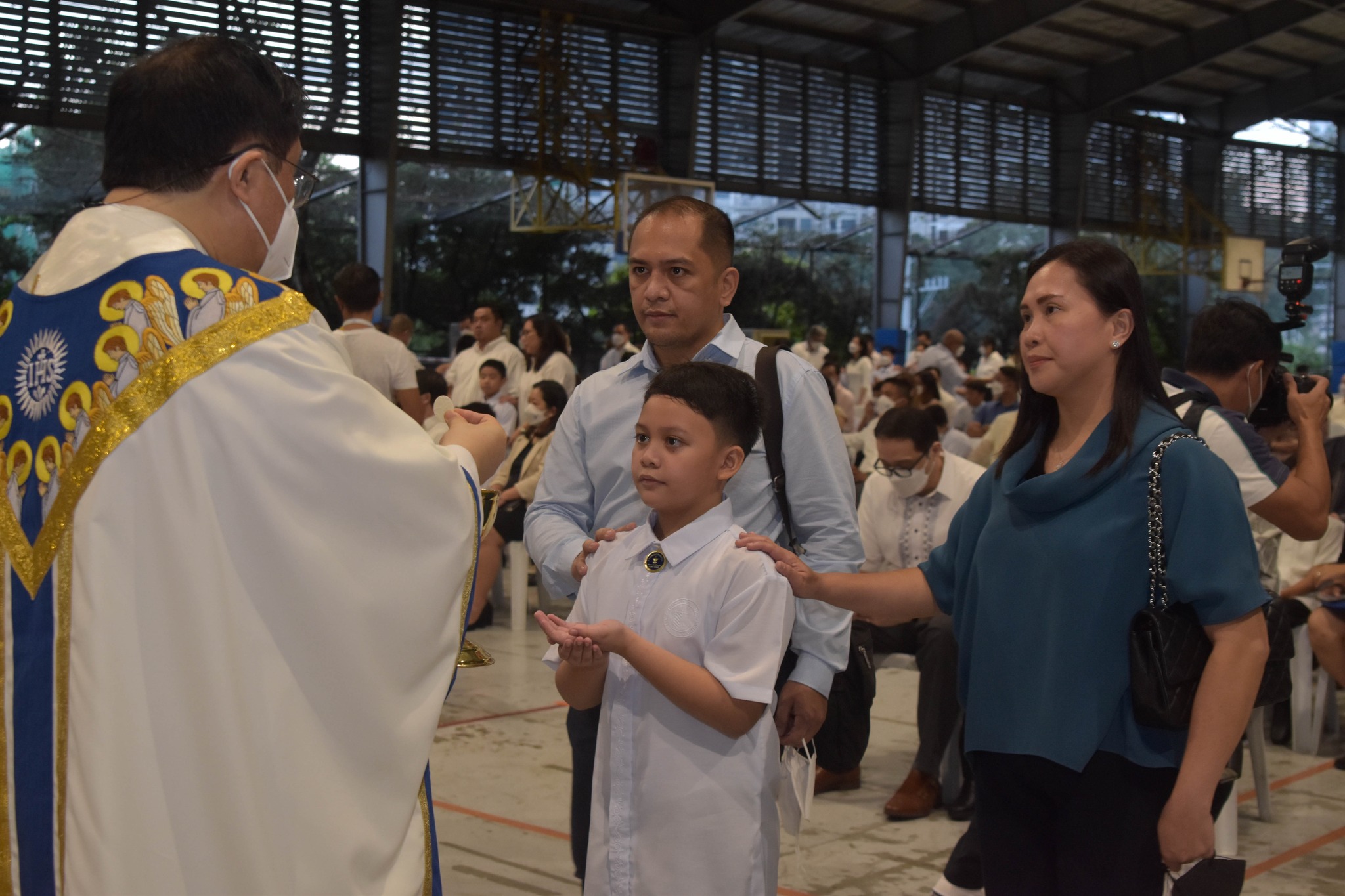 First Holy Communion in the afternoon of November 12, 2022