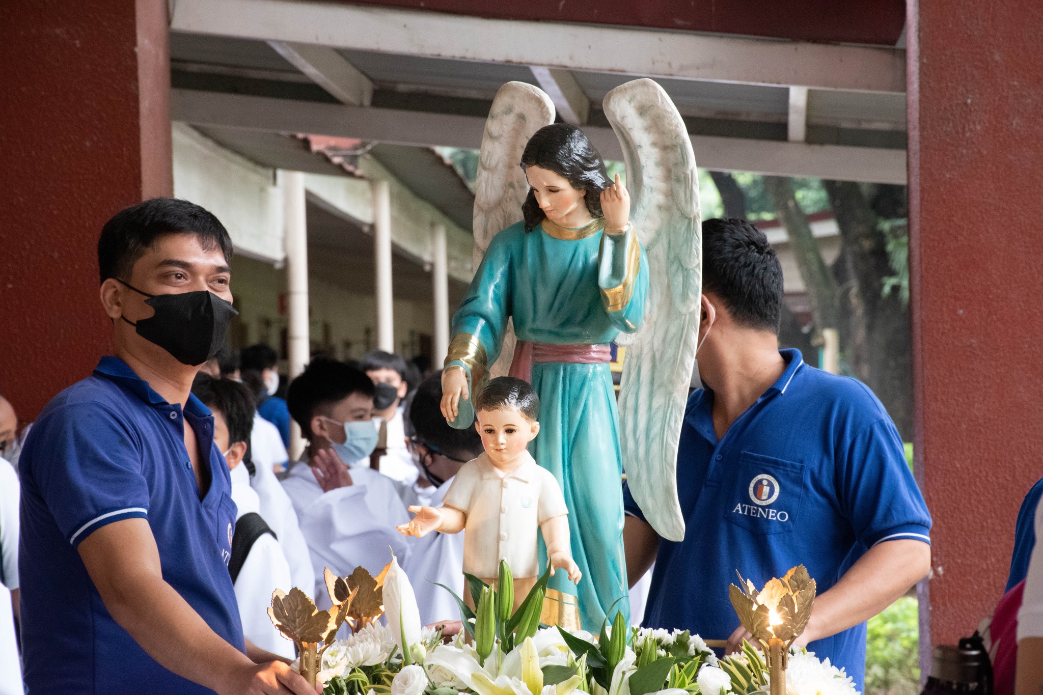 Traslacion of the image of the Holy Guardian Angel