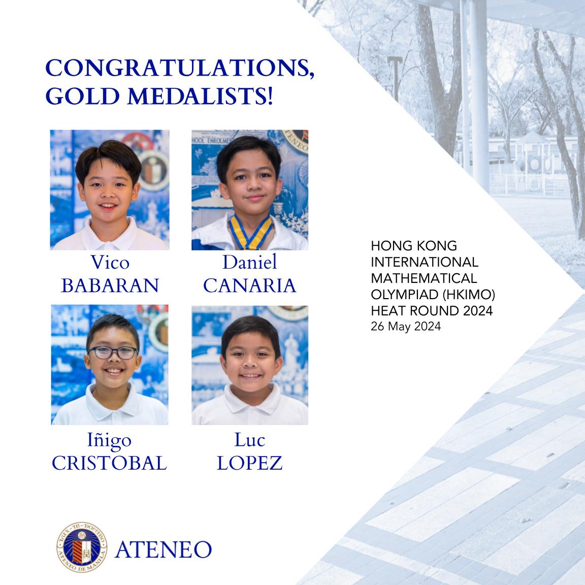 HKIMO Heat Round 2024 Gold 1 of 2 