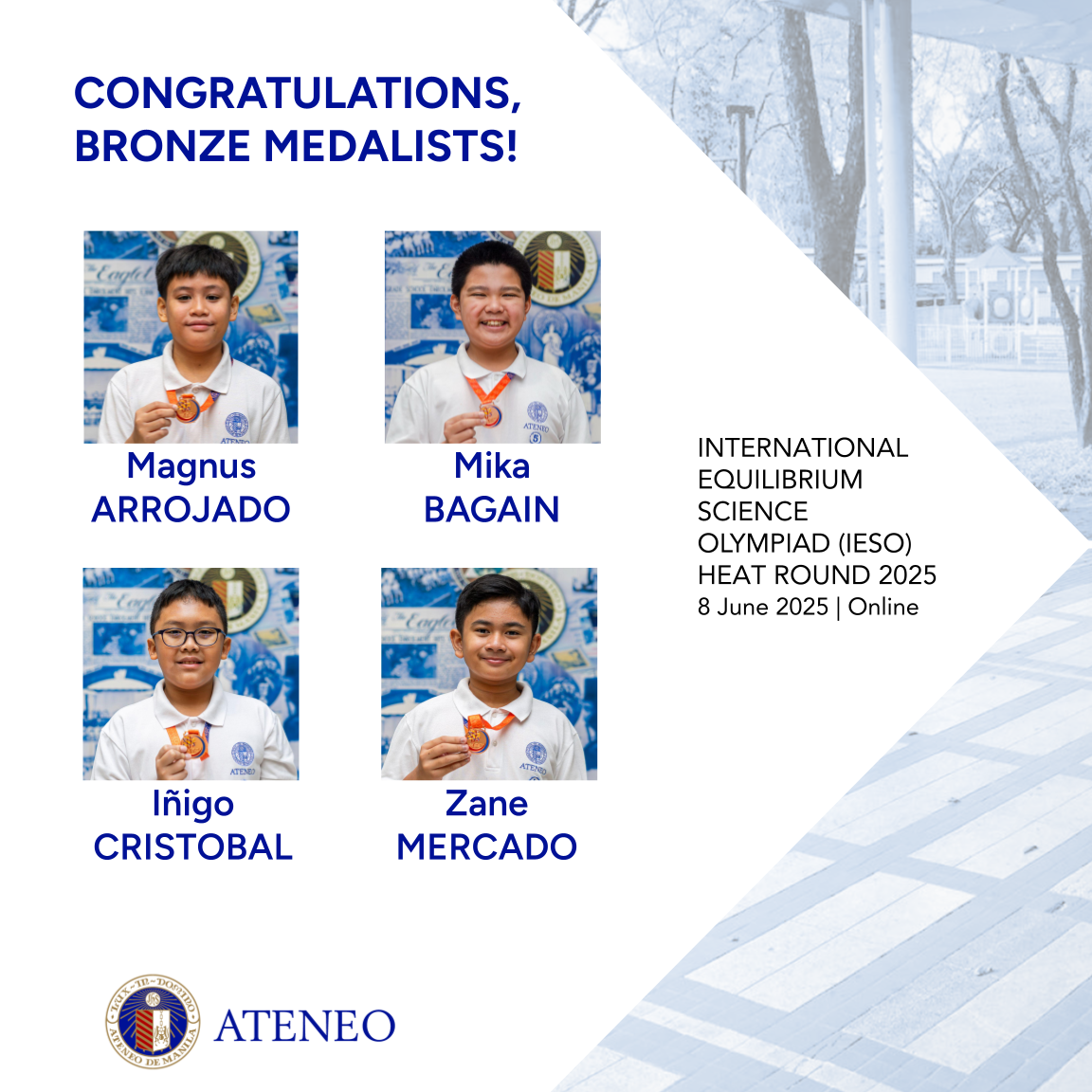 Arrojado Bagain Cristobal Zane Mercado