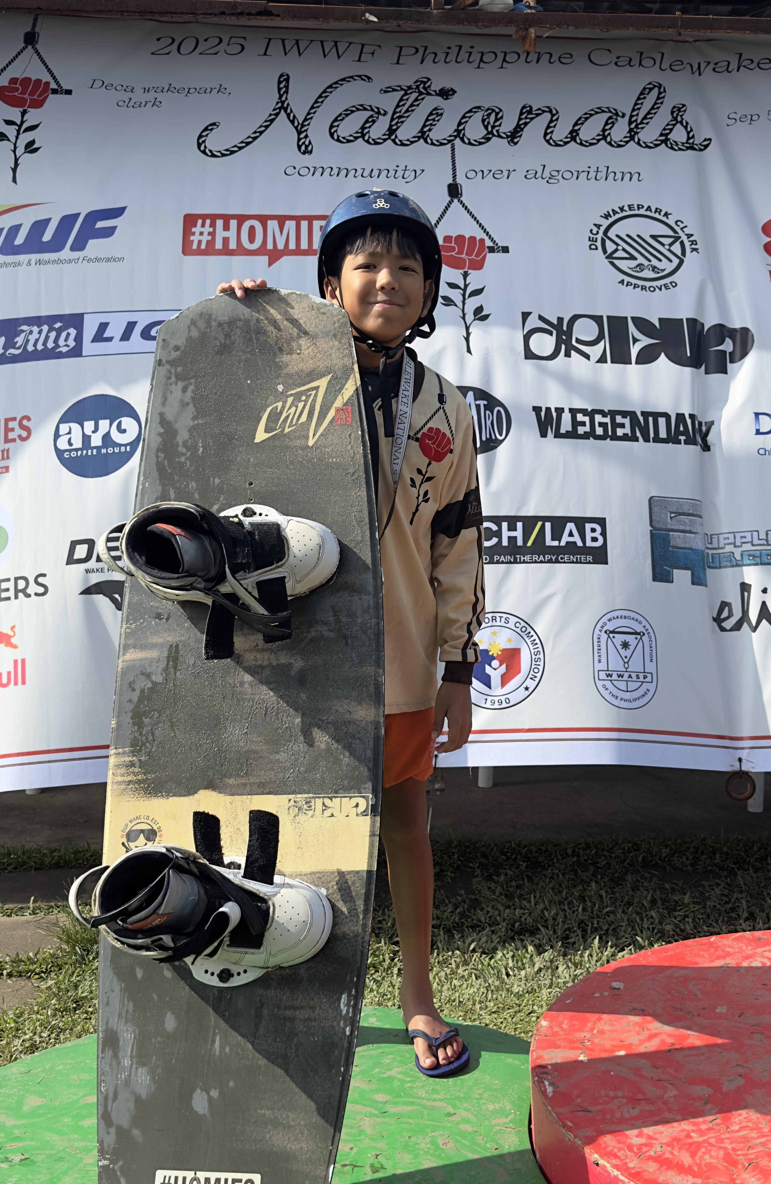 Silver medalist Emilio Ignacio (AJHS Grade 7