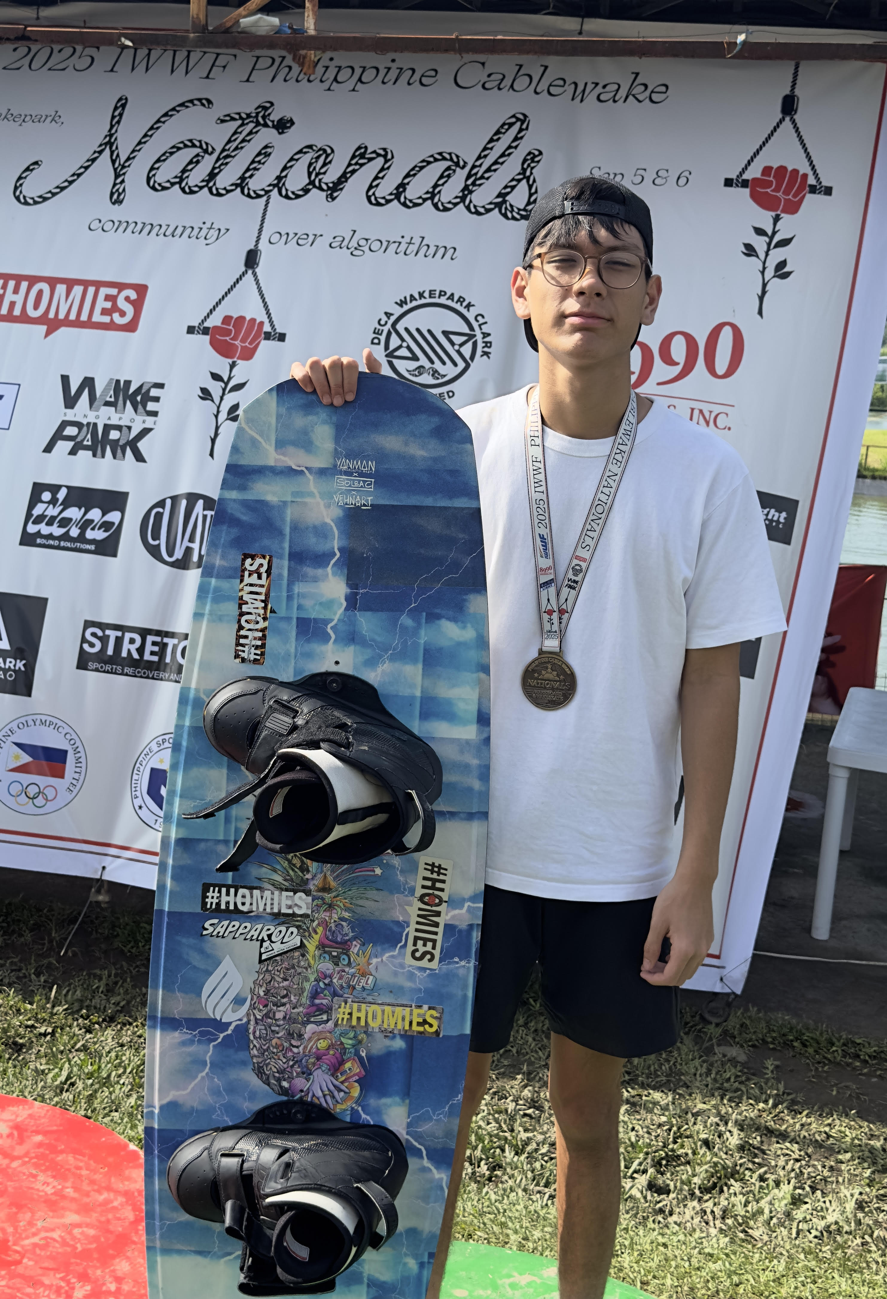 Bronze medalist Andres Ignacio (AJHS Grade 10) 