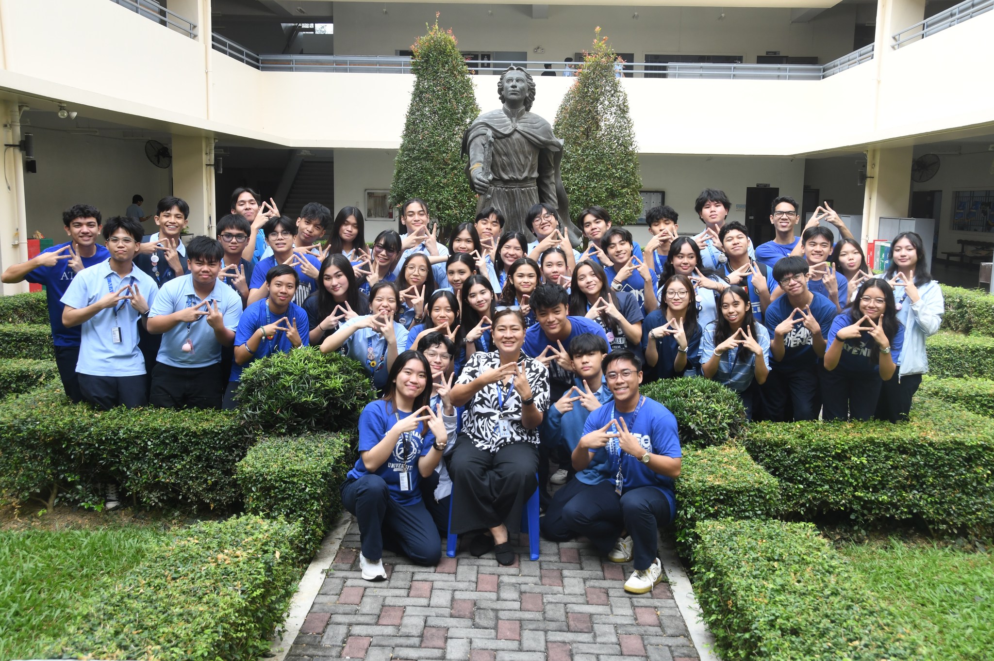 IndAK with ASHS Principal Sansan Borja 