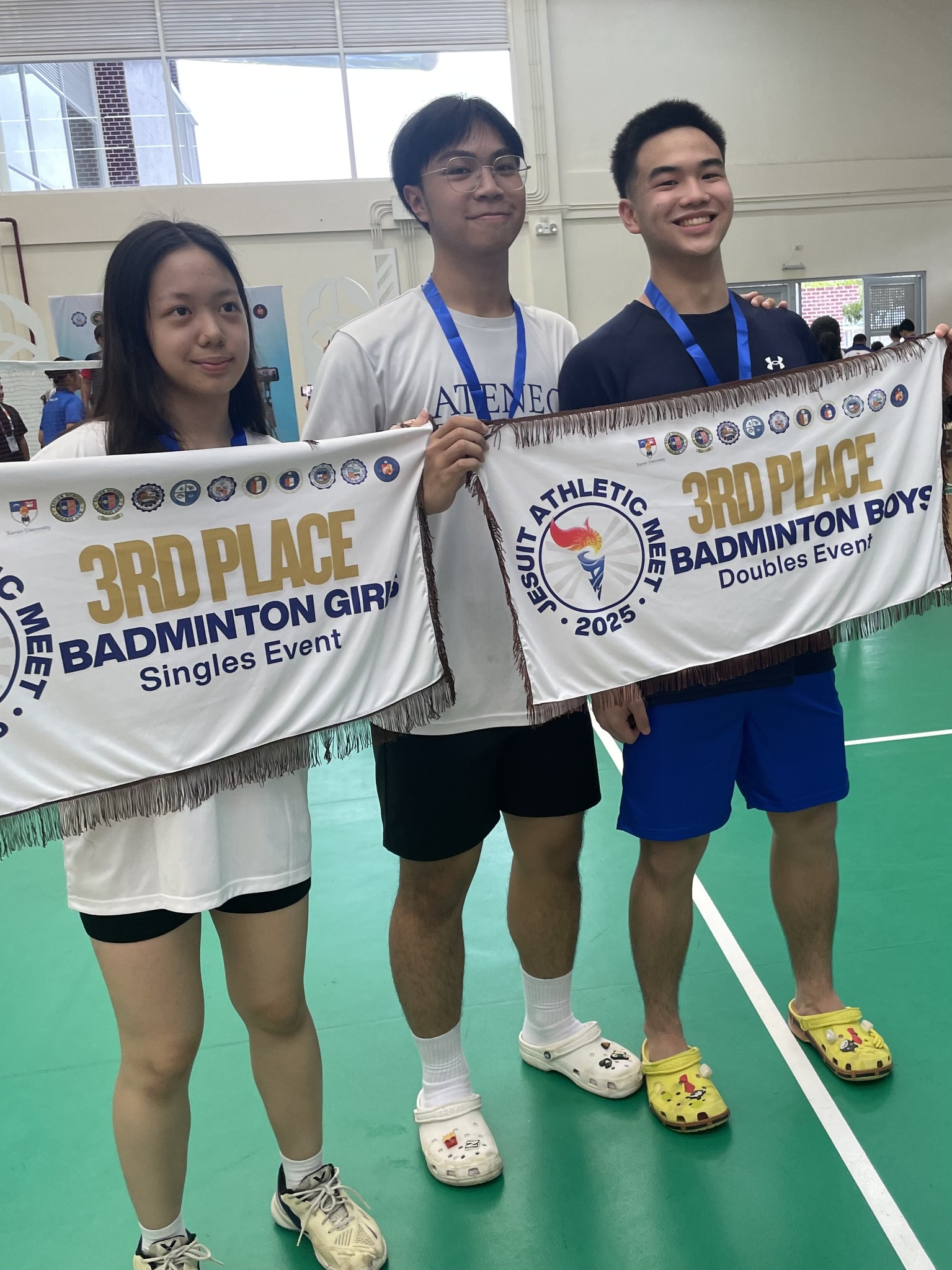 (L-R) Mia Benasa, Nate Labre, Quito Ongpin