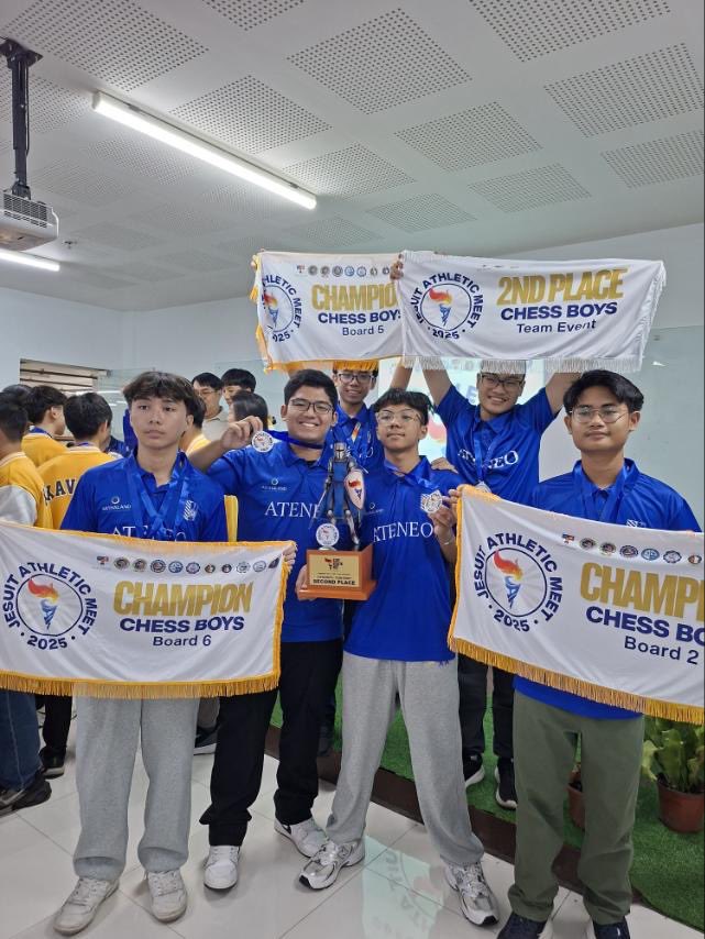 Front row from left: Aidan Mejia, Adrian Antonio, Pio Caro, Arjay Co; back row from left: Thad Manuel, Elliot Peralta  