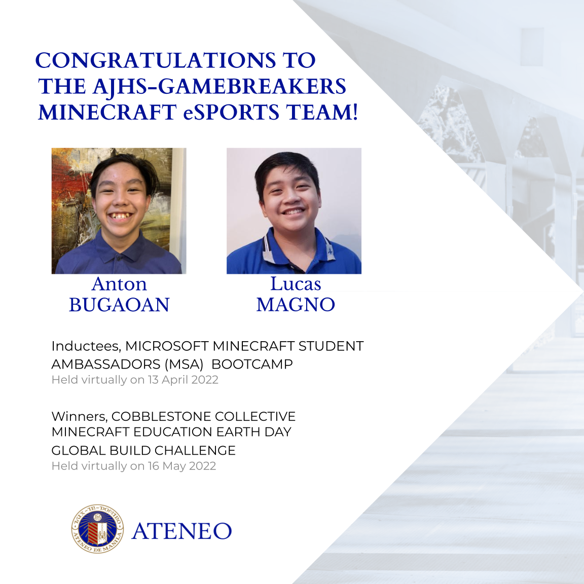 Anton Bugaoan, Lucas Magno 