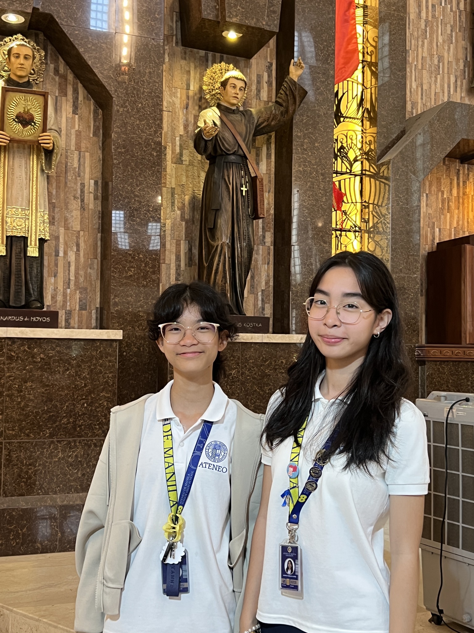 Morning Mass choir members Lyanne S. Bagsit and Andrea Isabelle A. Lopez are the authors of this reflection piece.  