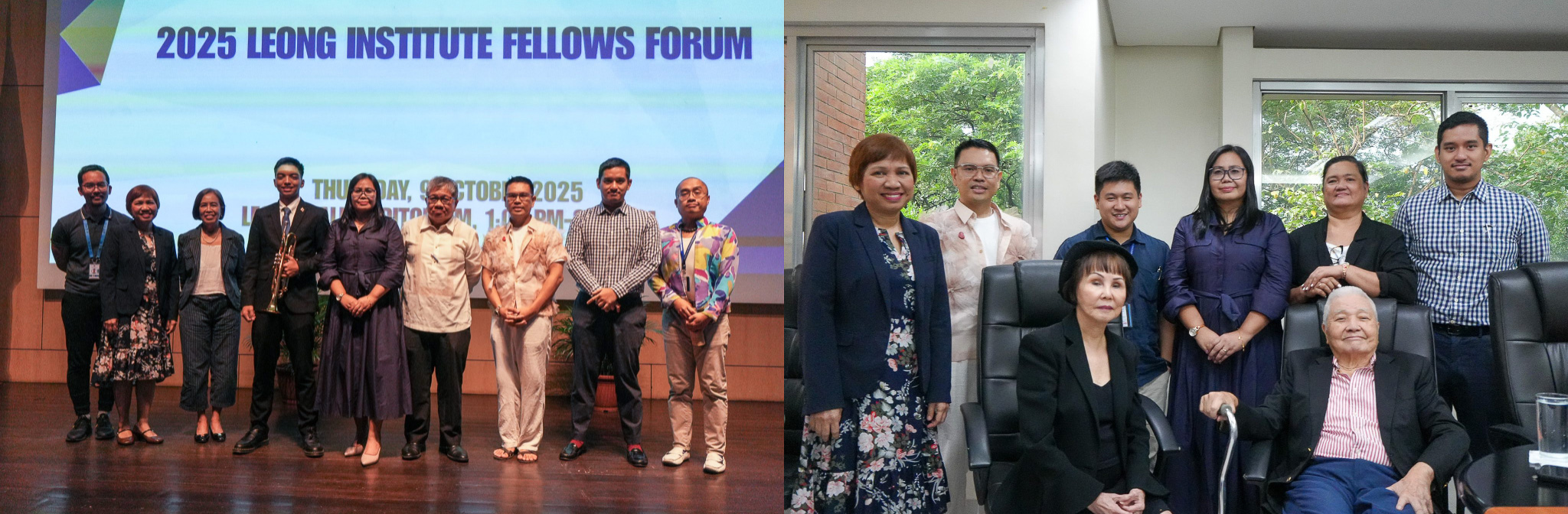 Participants gather for a group photo, including Mr Ricardo and Dr Rosita Leong (2nd Photo, first row)