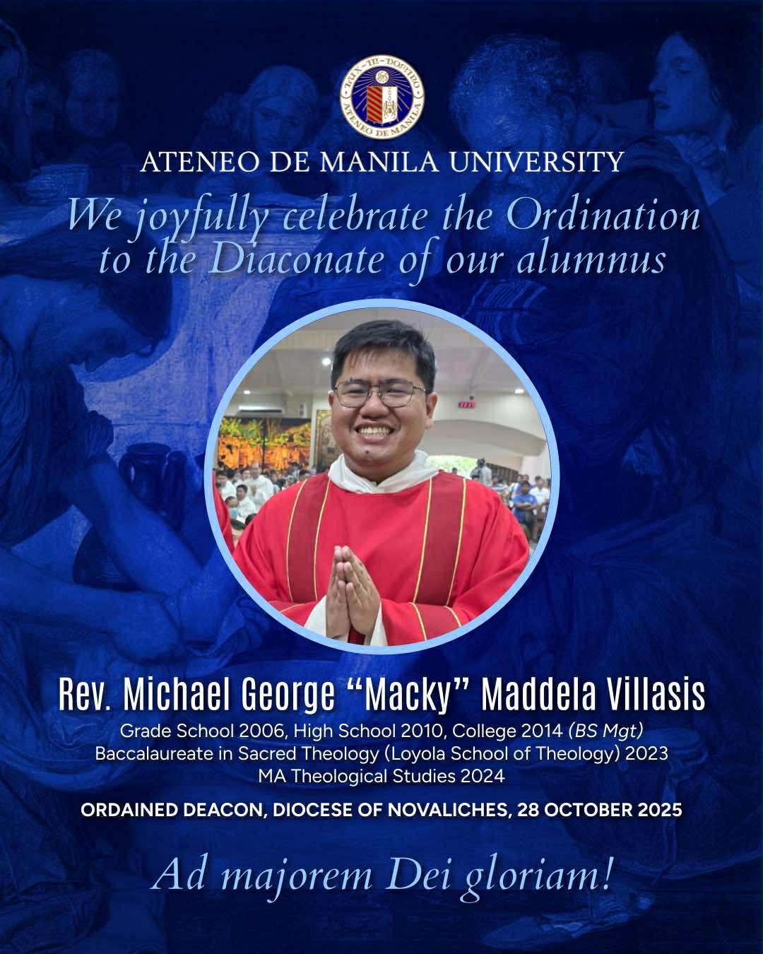 Rev Michael George Macky Villasis 