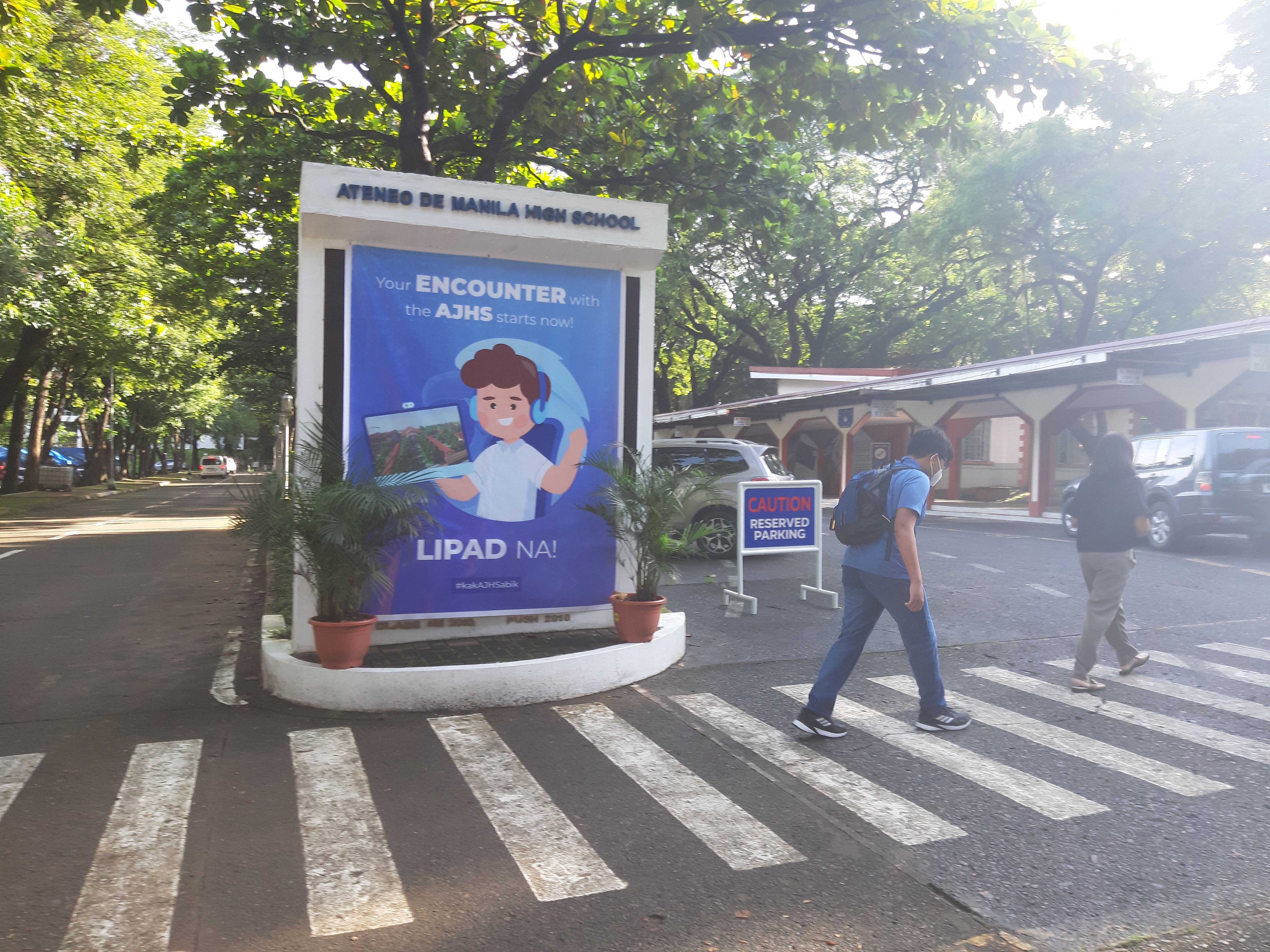 The AJHS theme for Academic Year 2022-2023 is "Encounter," while the theme of the Sanggu-JHS is "Lipad."