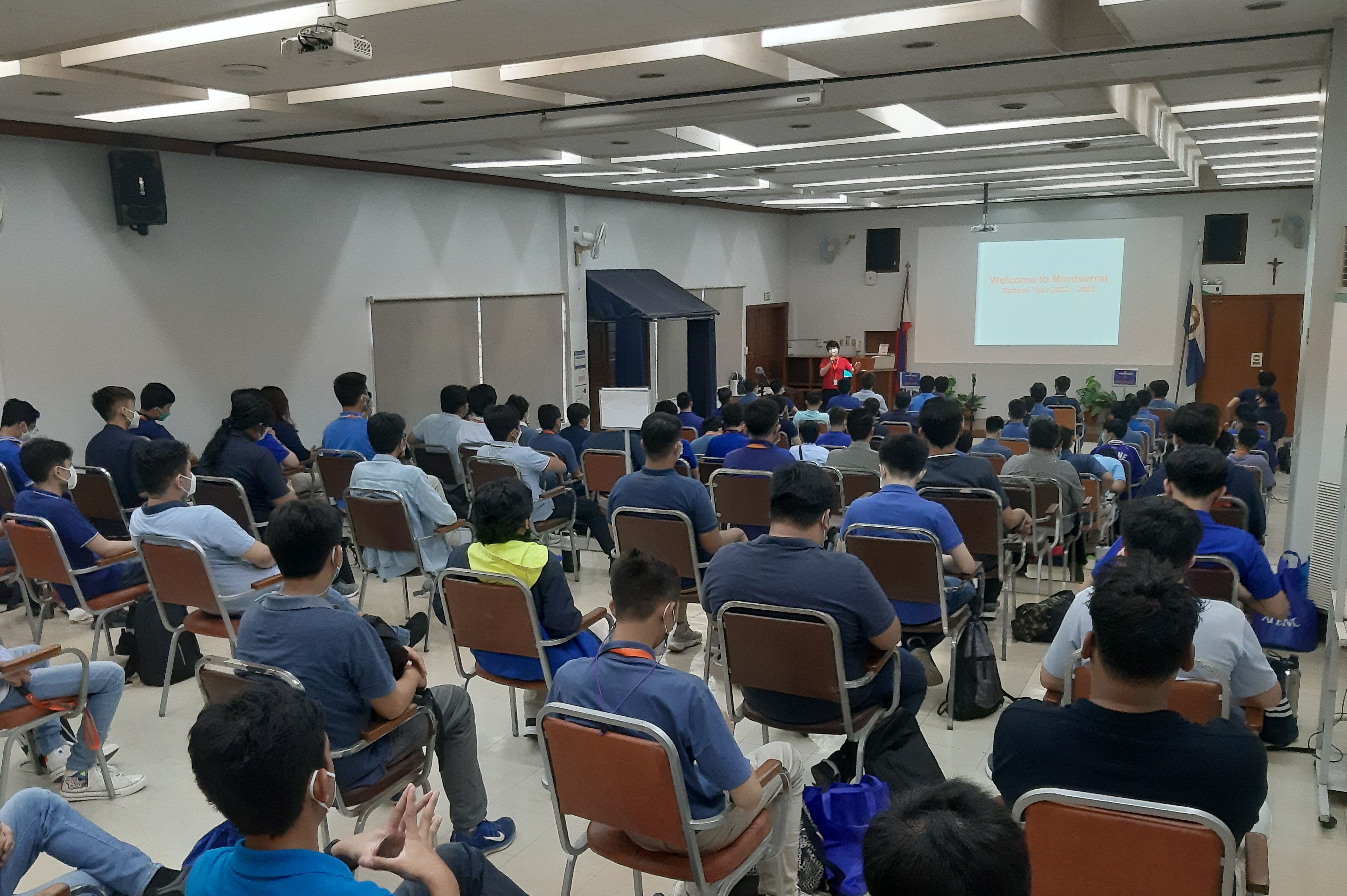 Montserrat Cluster Coordinator's talk at the ITC 