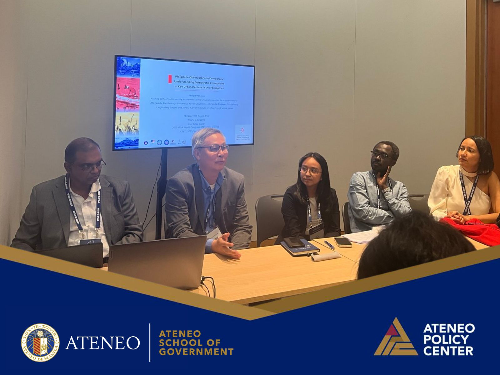 APC presents two research projects at the 2025 World Congress of the International Political Science Association (IPSA)