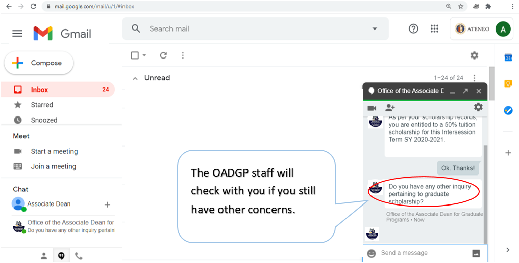 OADGP Chat step 7