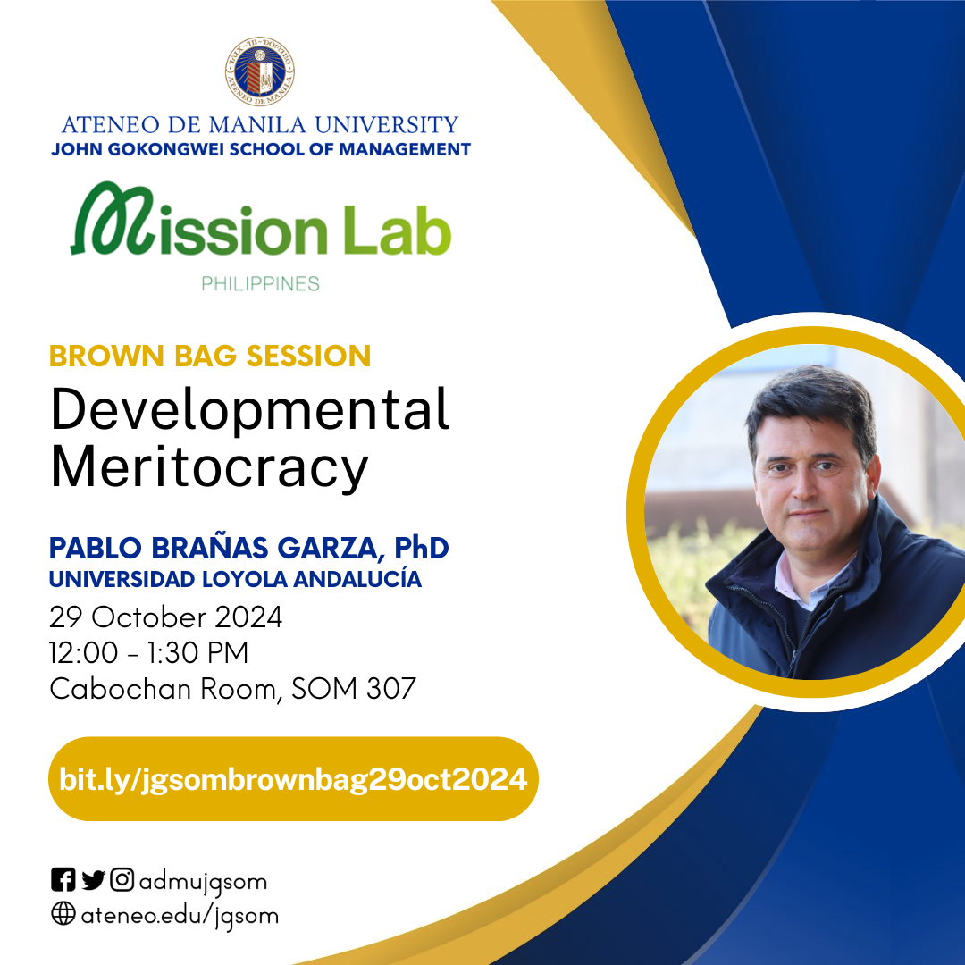 JGSOM Brown Bag Session 2024 Oct29