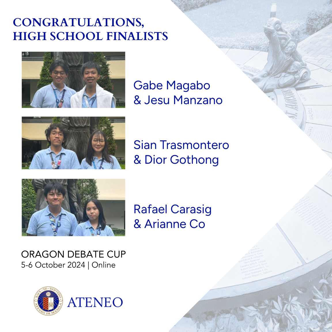 Manzano Trasmontero Magabo Gothong Carasig Co