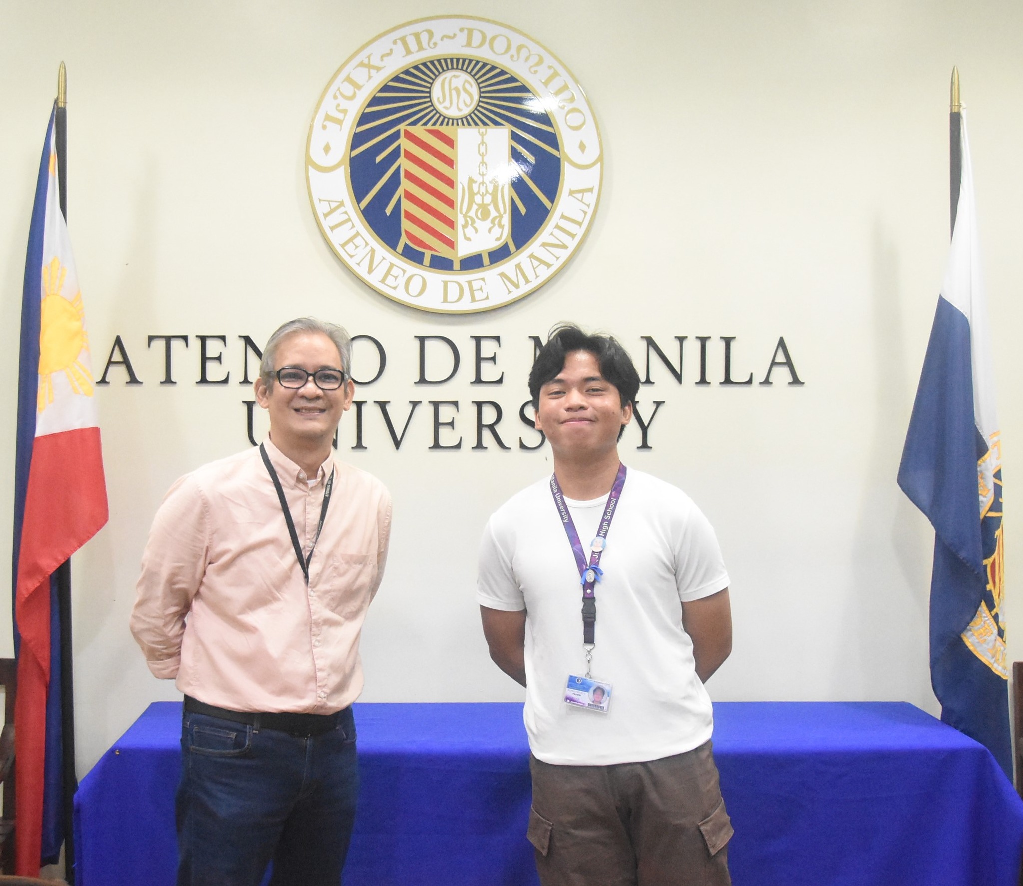 Jonny Salvador and Alonzo Pasion 