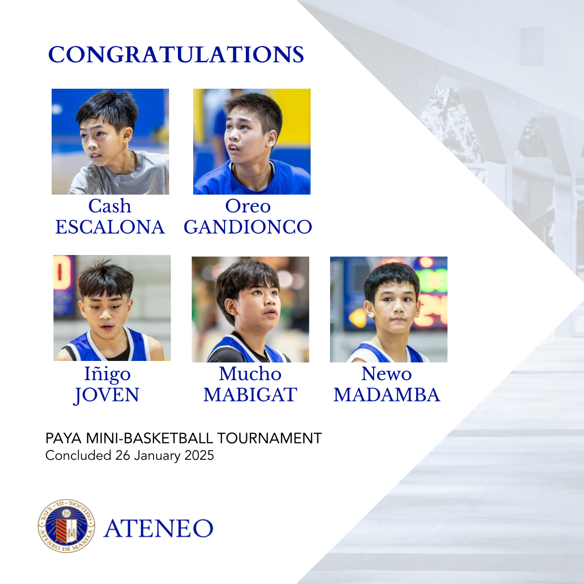 Ateneo Born-2012 AJHS Slide 1