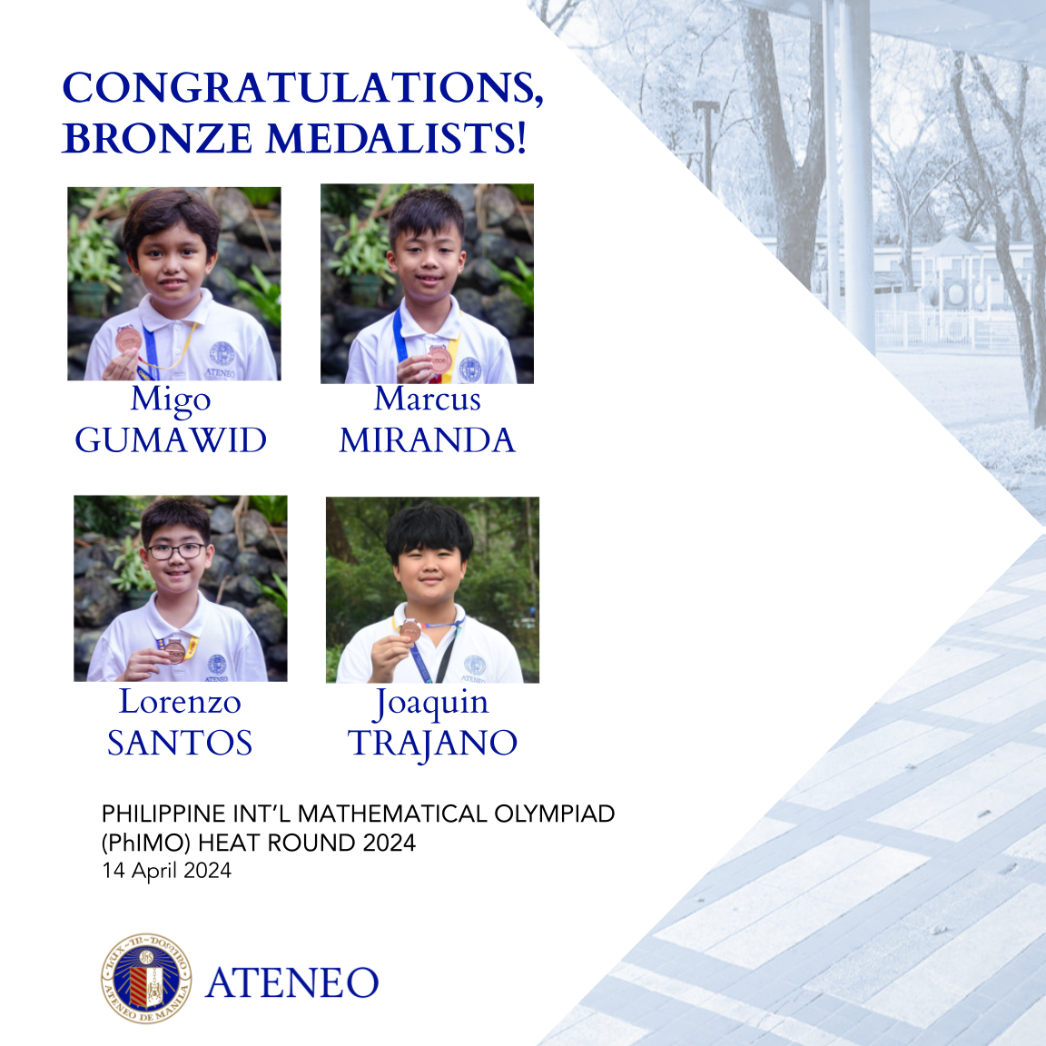 PhIMO HR bronze medalists slide 3  