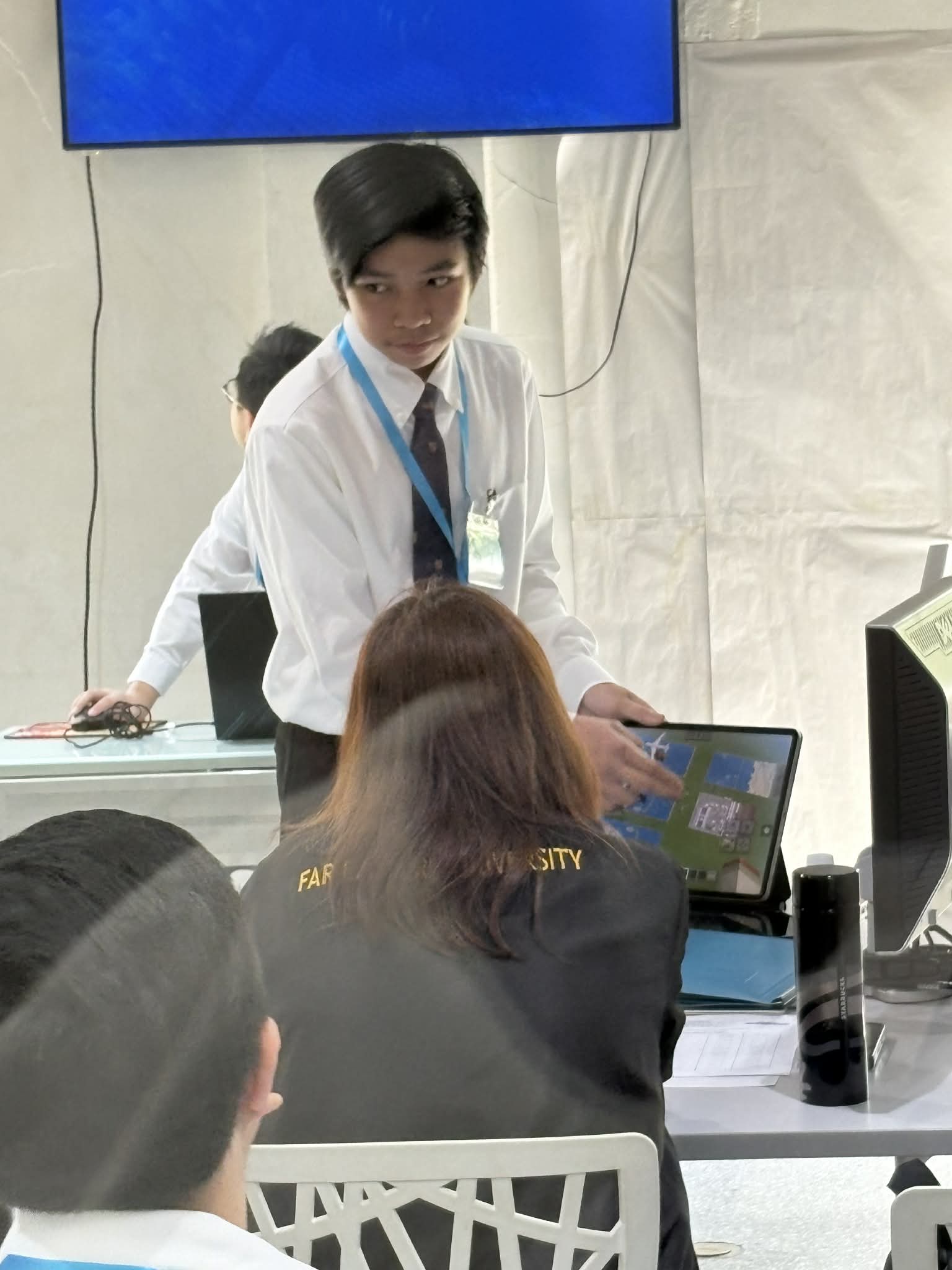 Simon Sarmiento during his winning performance