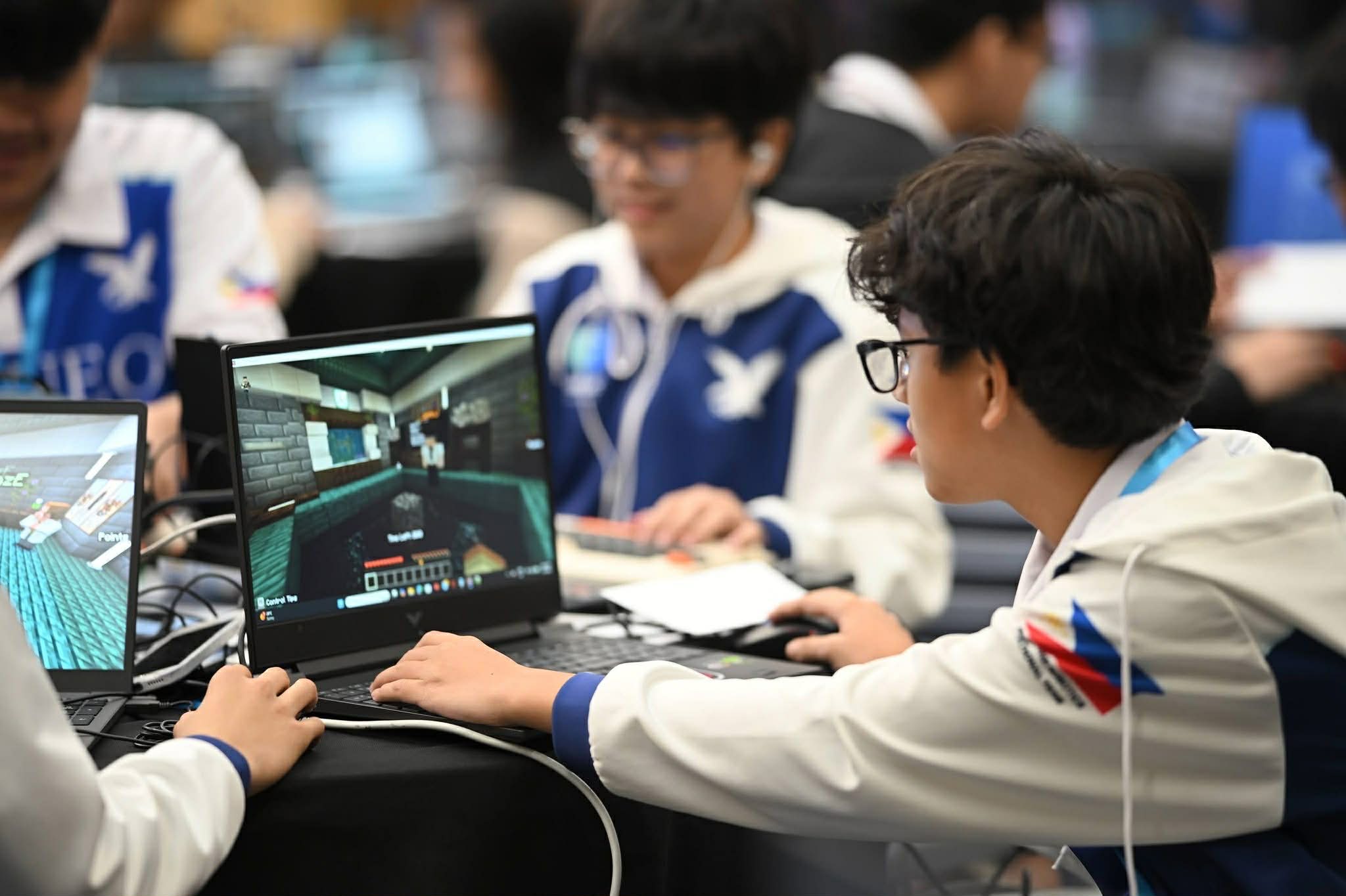 Xian Palisoc in action during the Mission Quest challenge