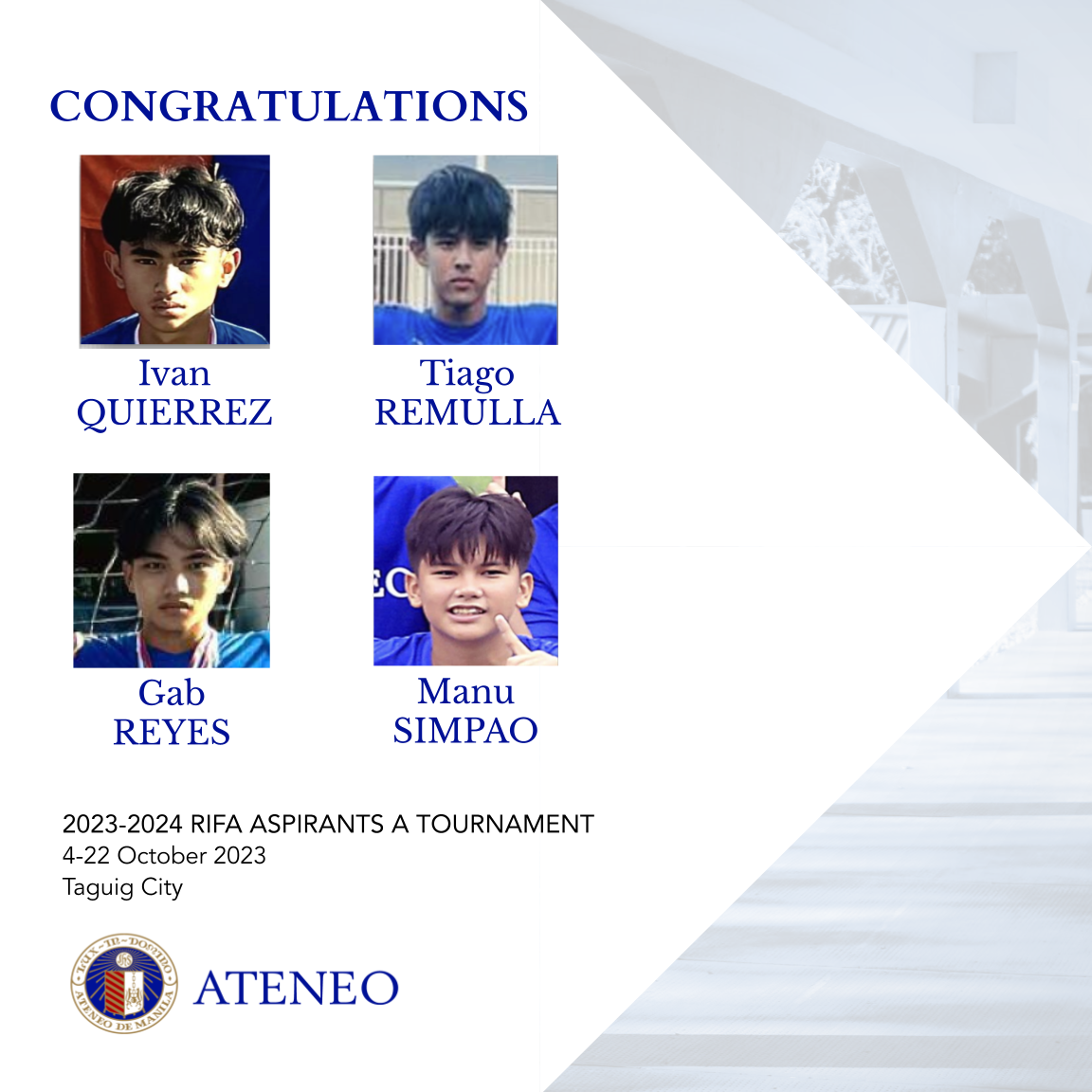 RIFA Aspirants A champions slide 3