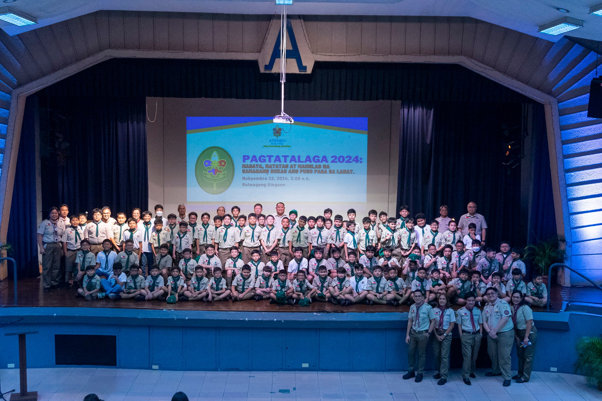 Investiture attendees  